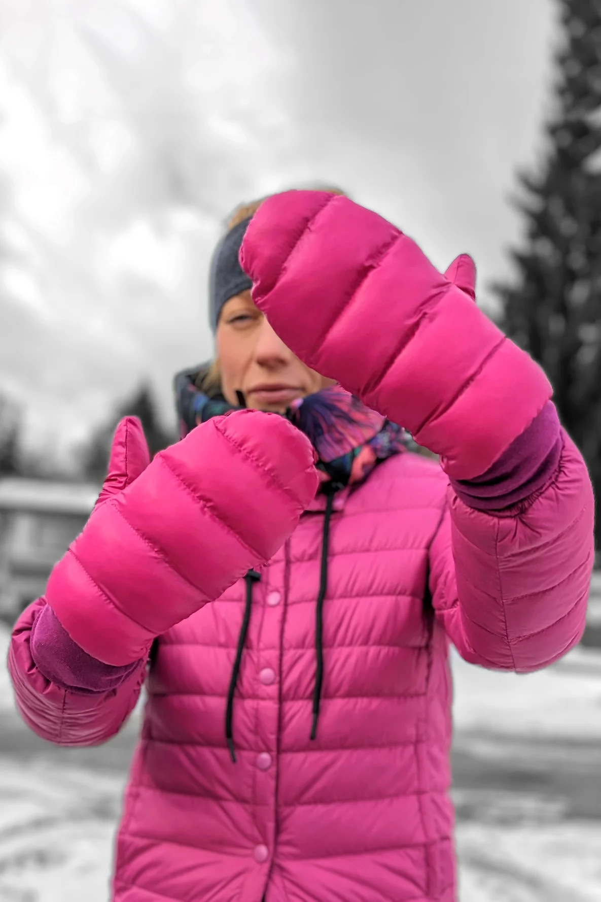 Schnittmuster "Isa" Fäustlinge selber nähen