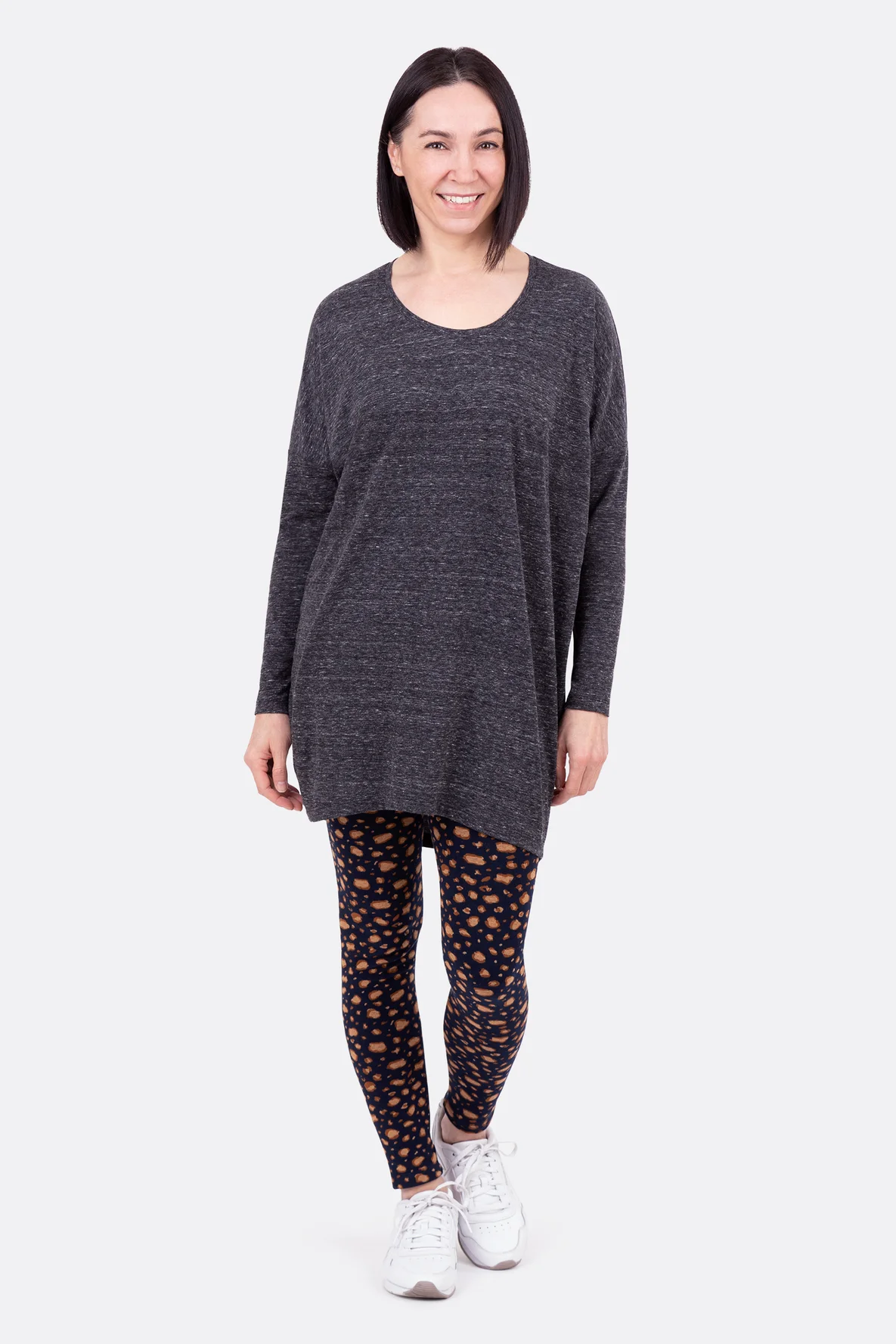 Schnittmuster Sophie Oversize Shirt bequem Leggings selber nähen