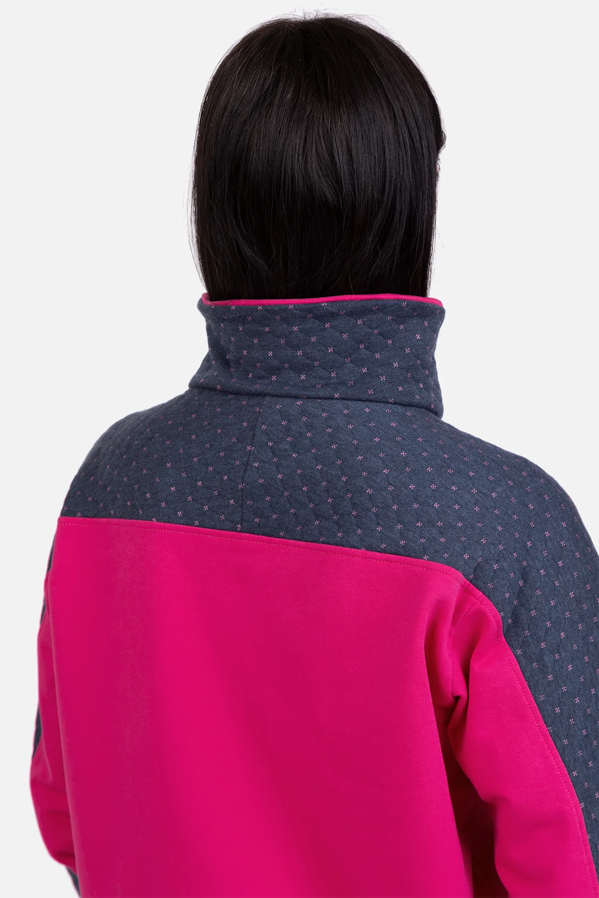 Schnittmuster Wickelkragen Freebie für Pullover zum Selbernähen