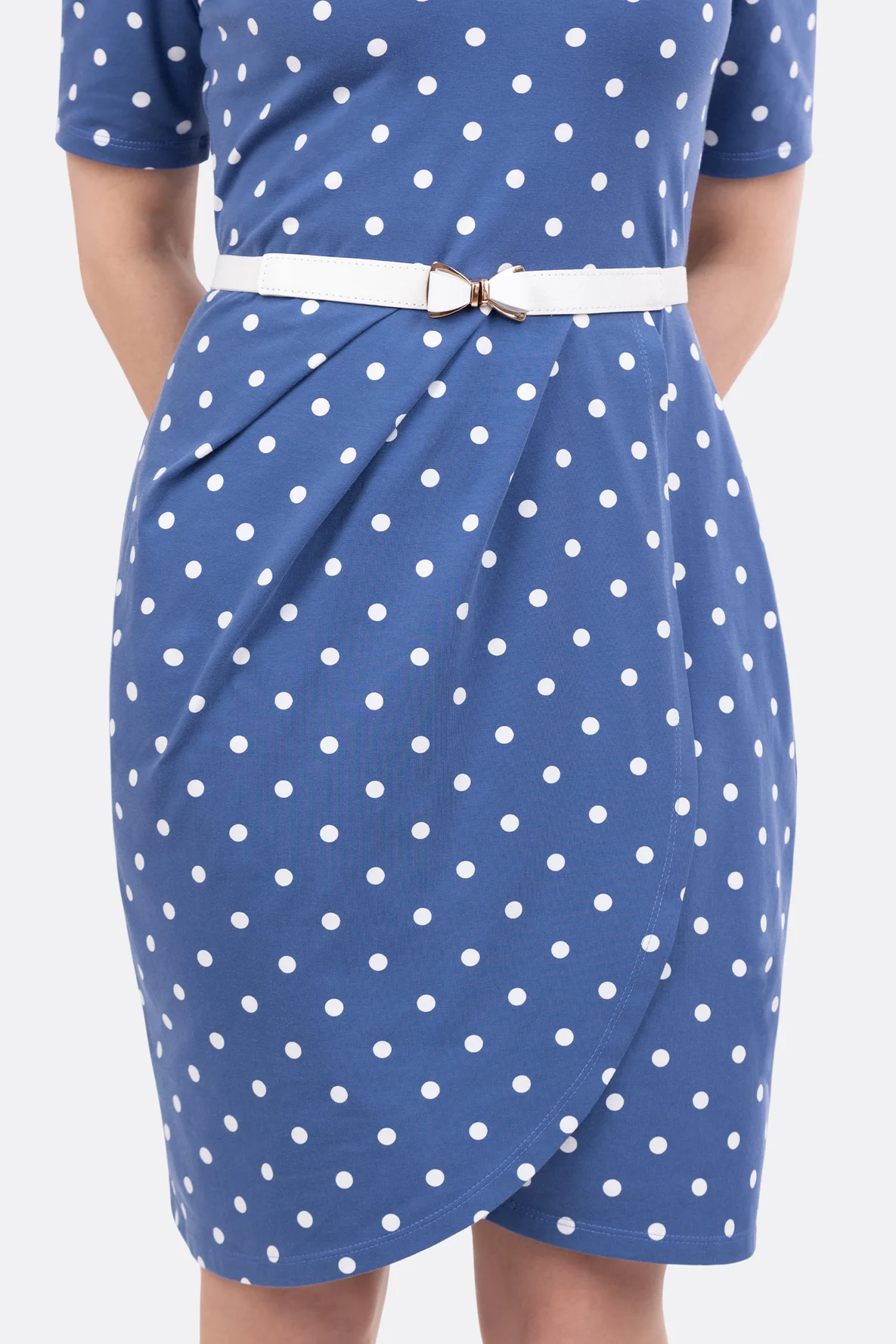 Tulpenrock mit Drapierung Schnittmuster zum Selbernähen