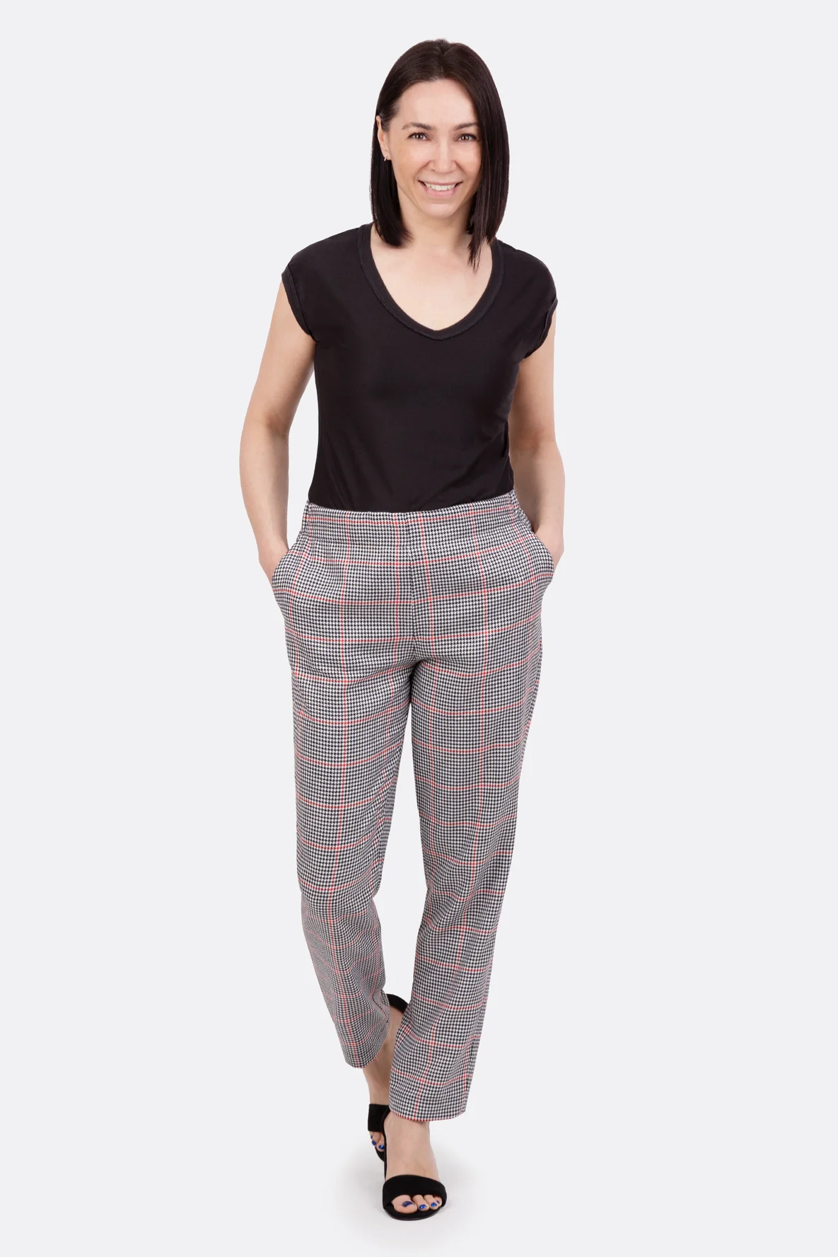 Damenschnittmuster für Hose zum selbernähen