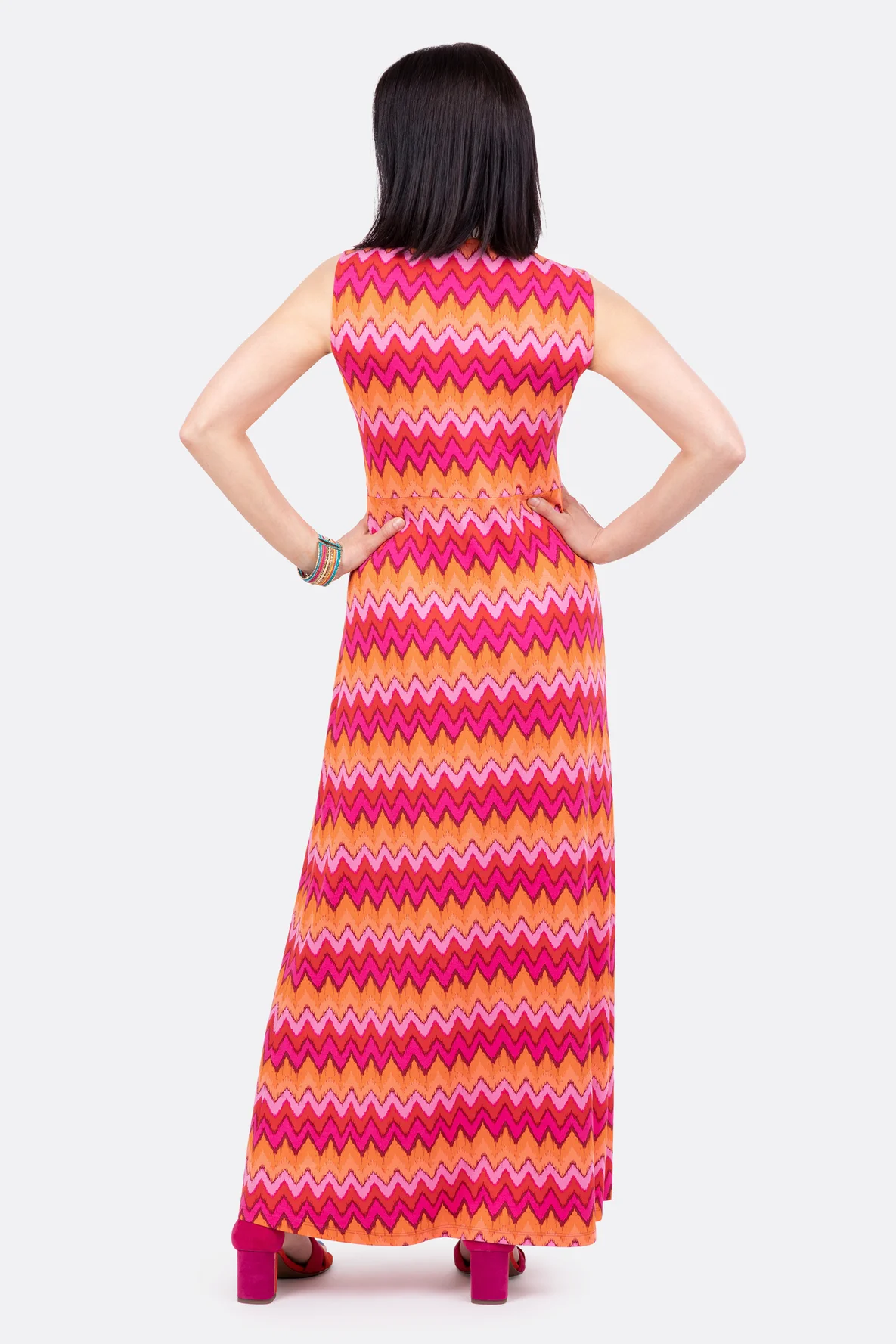 Jerseykleid Schnittmuster sommerlich DIY-Anleitung