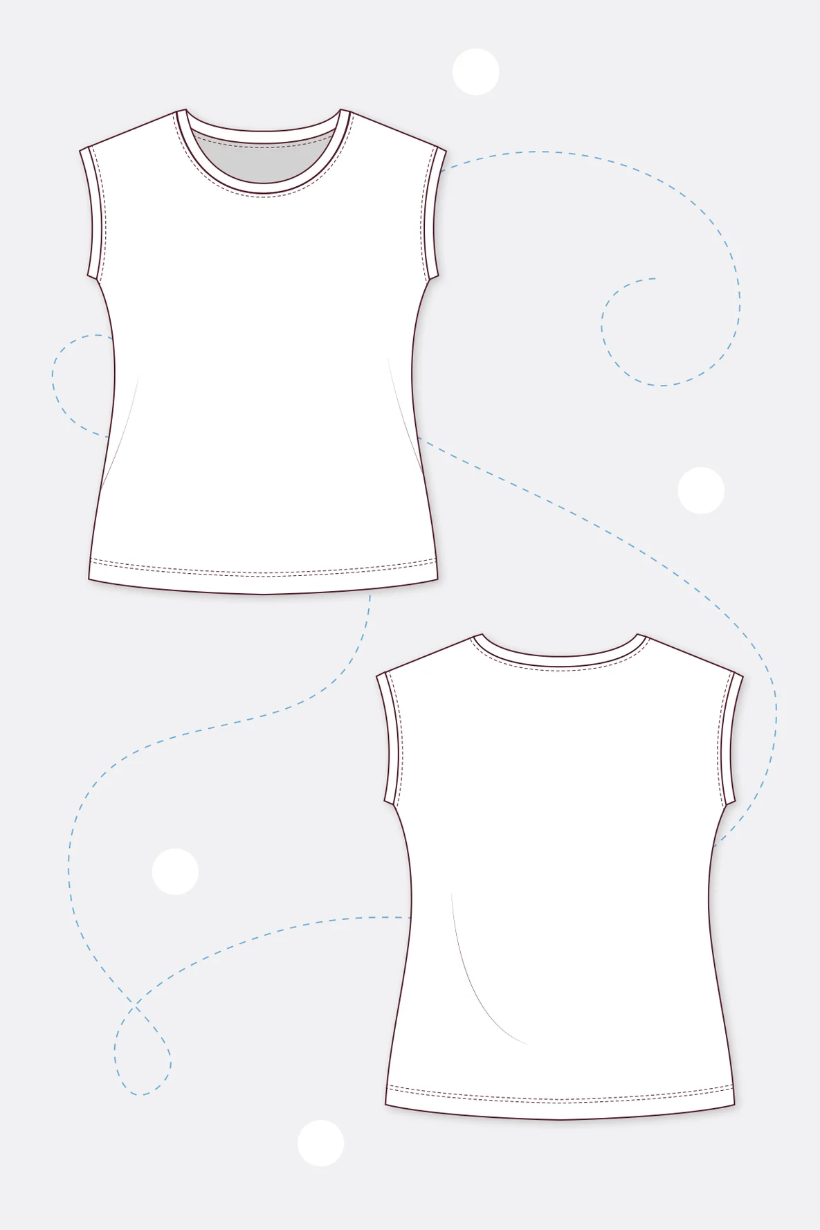 Schnittmuster Sommershirt aus Stoffpanel selber nähen