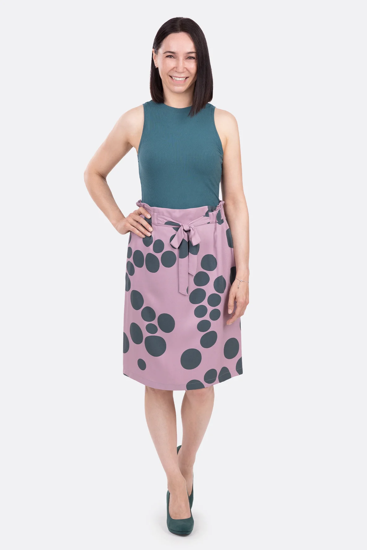 Schnittmuster Ripp-Top Jersey Damen Paperback-Rock DIY