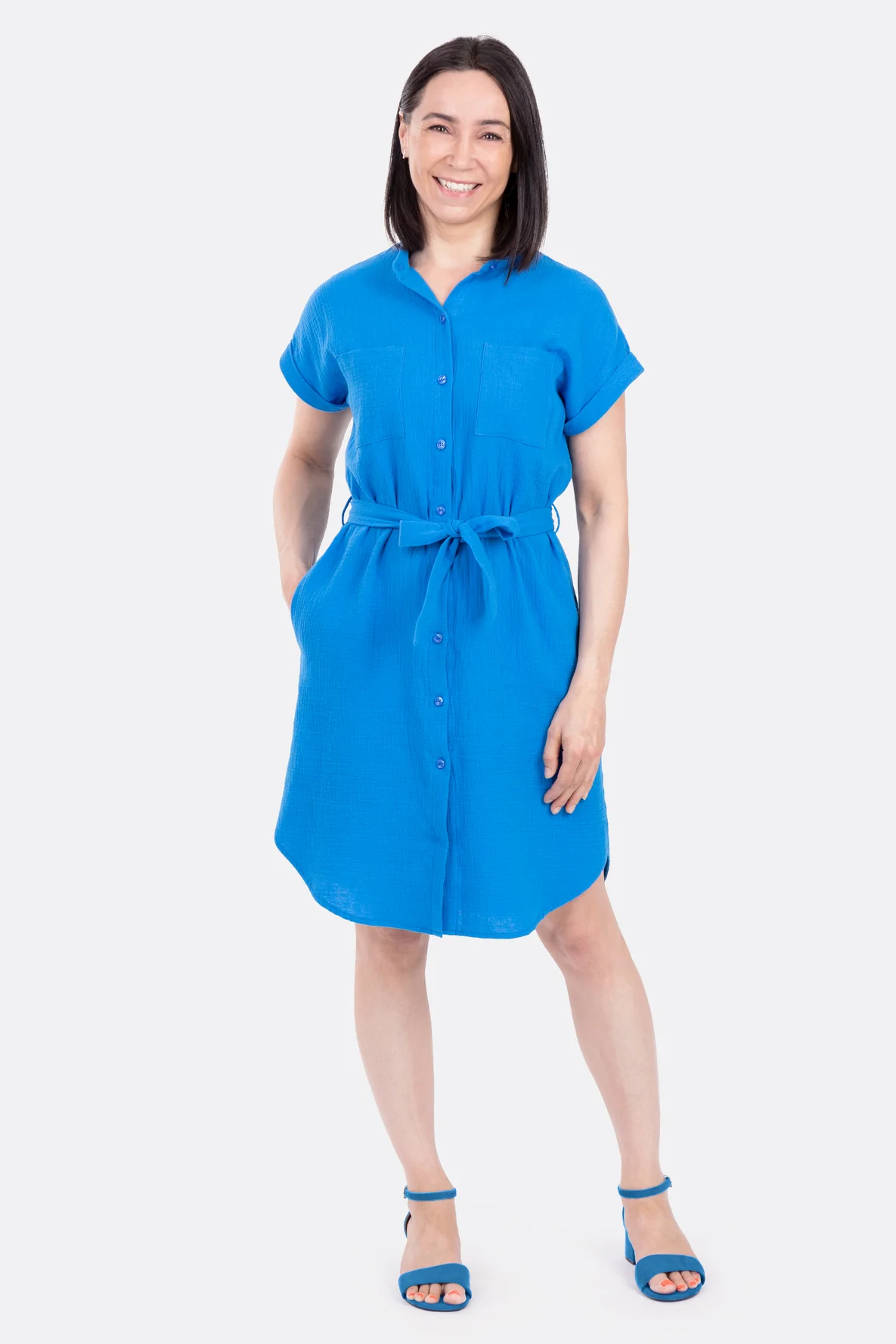 Damen Schnittmuster für Blusenkleid