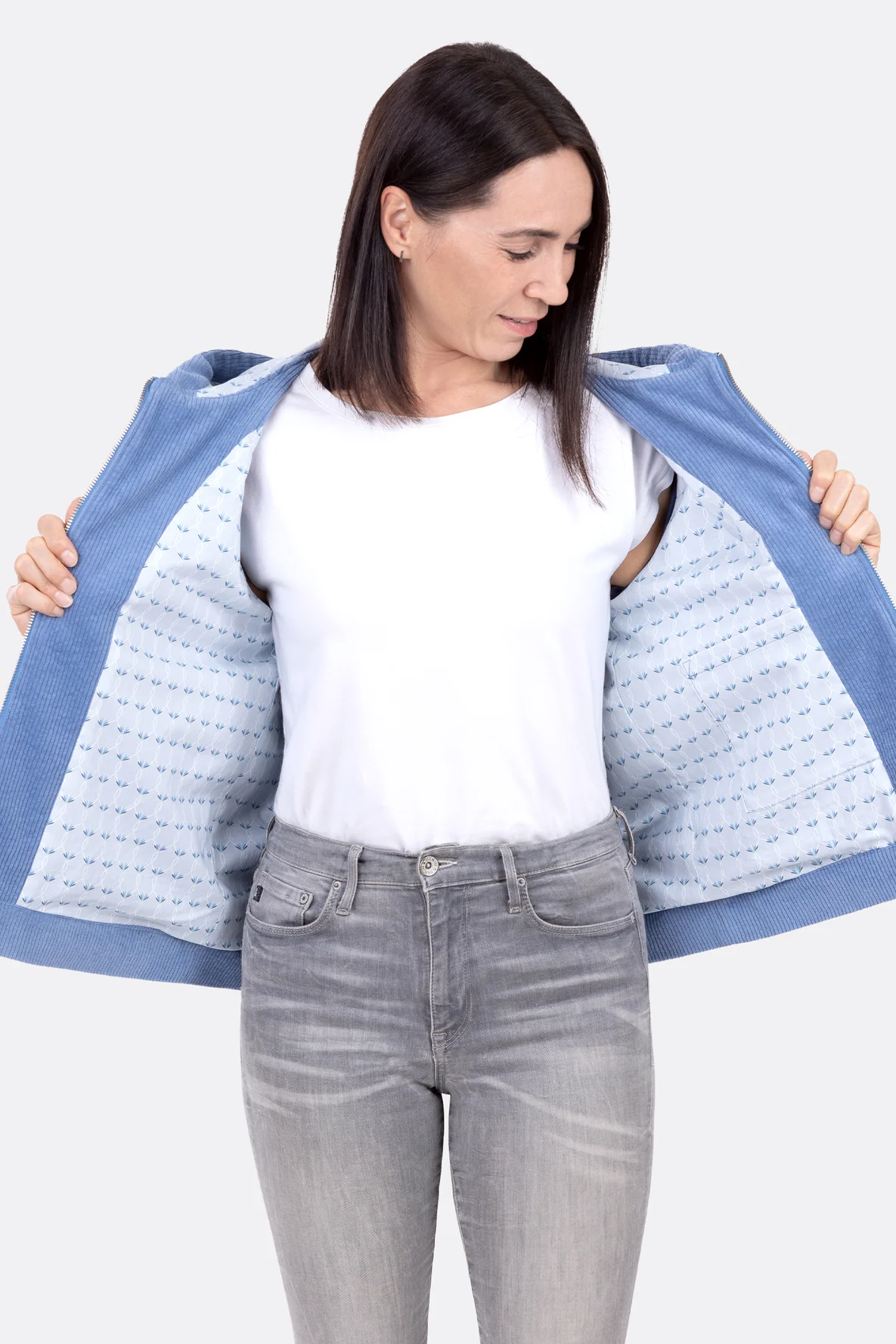 Futter-Schnittmuster für Anorakjacke Skylar zum Selbernähen