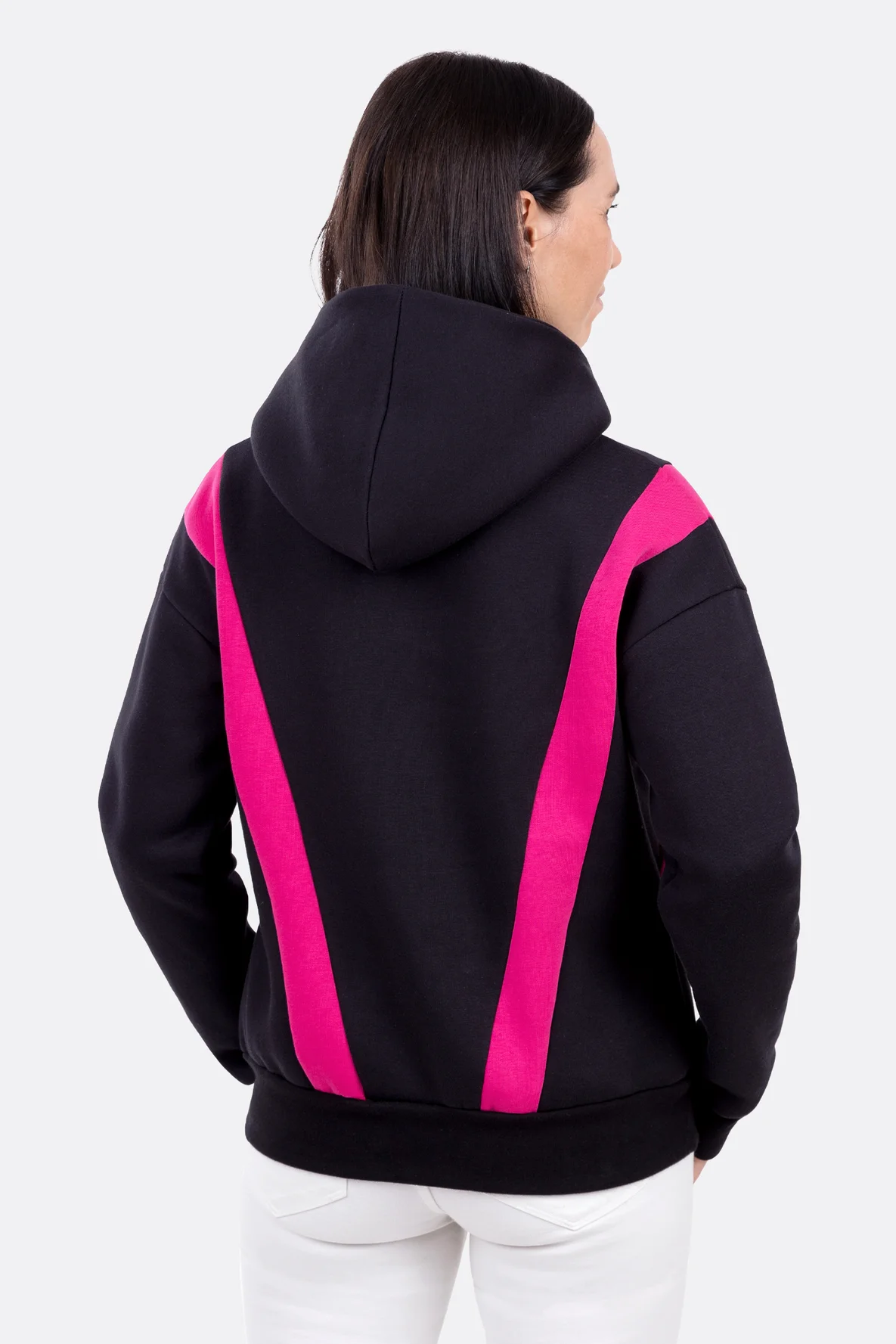 Kapuzenpulli Schnittmuster mit Teilung Heavy Sweat selber nähen