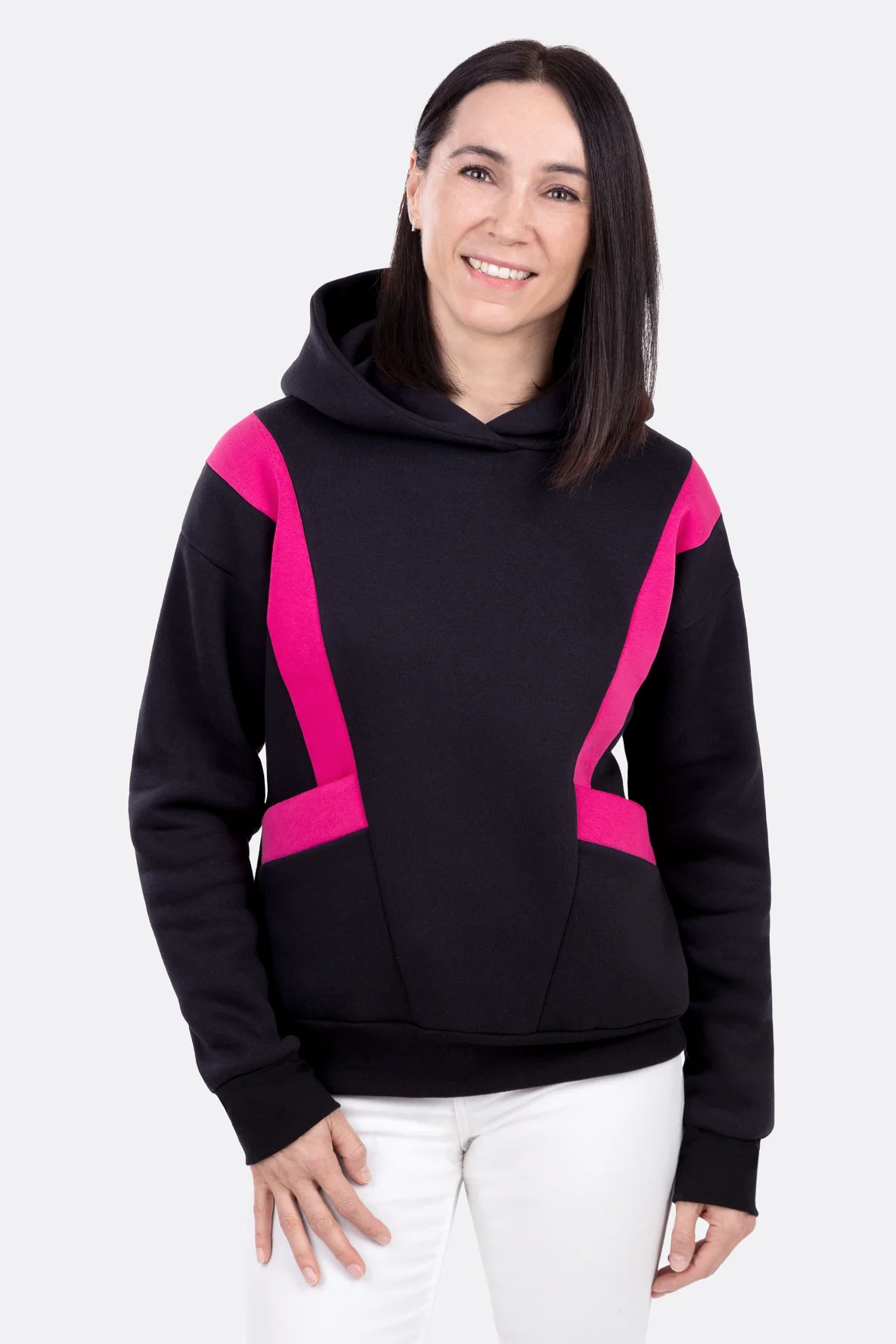 Schnittmuster Damenhoodie Tilung Jogging Sweat nähen