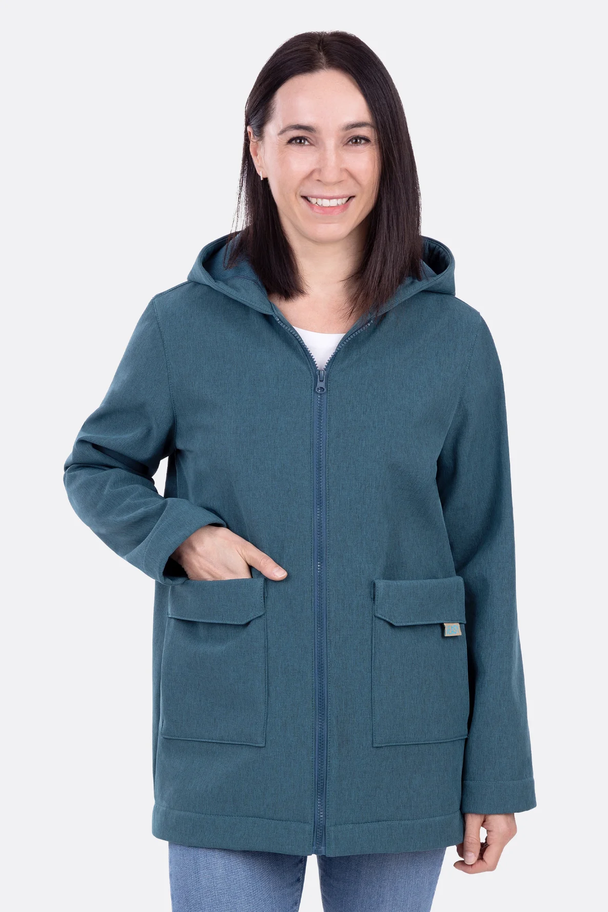 Schnittmuster Softshelljacke für Damen selber nähen