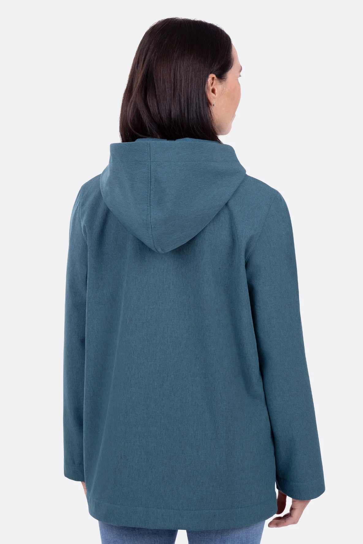 Anleitung Softshelljacke mit Kapuze für Übergang nähen