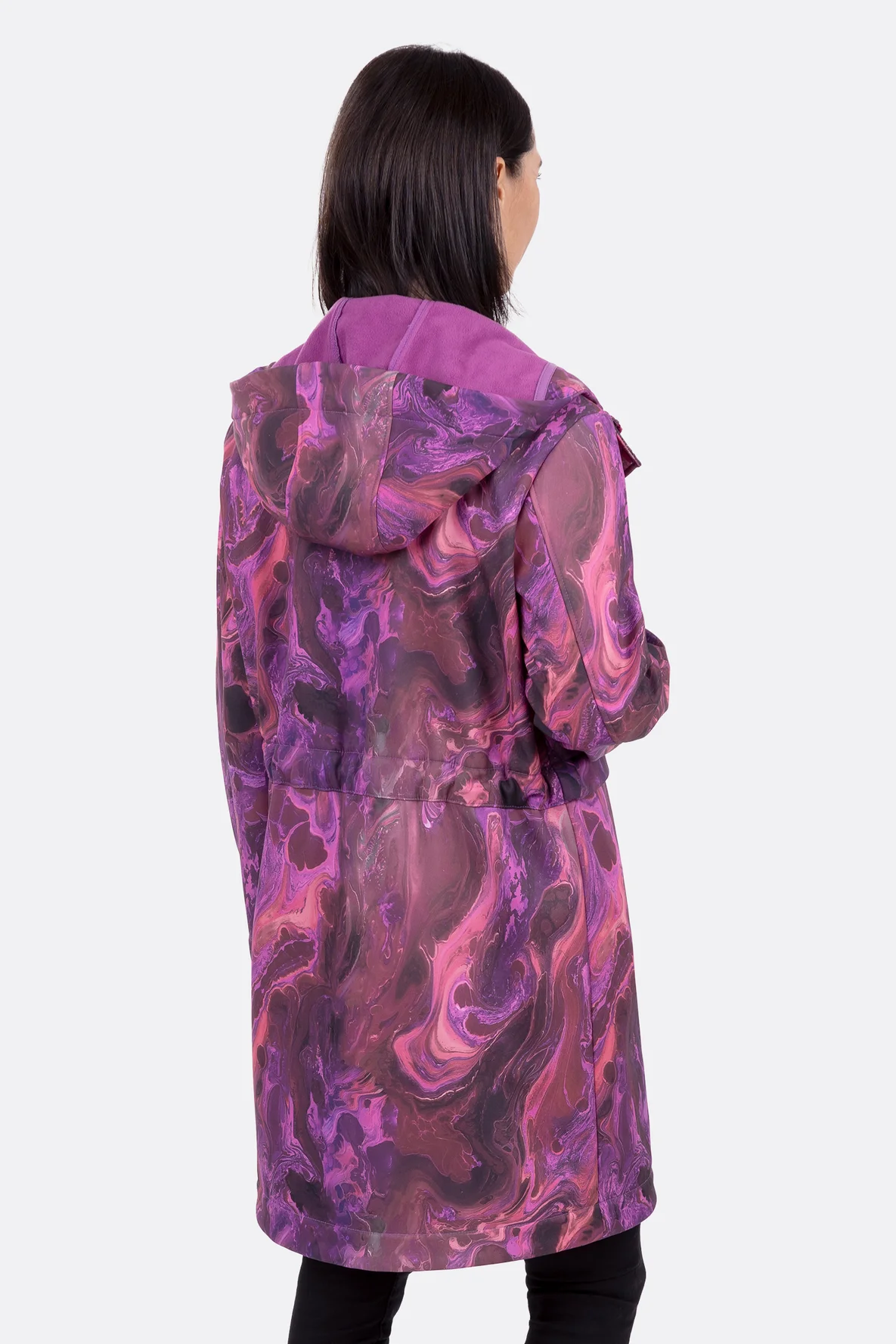 Softshellmantel selber nähen Parka-Schnittmuster Lola