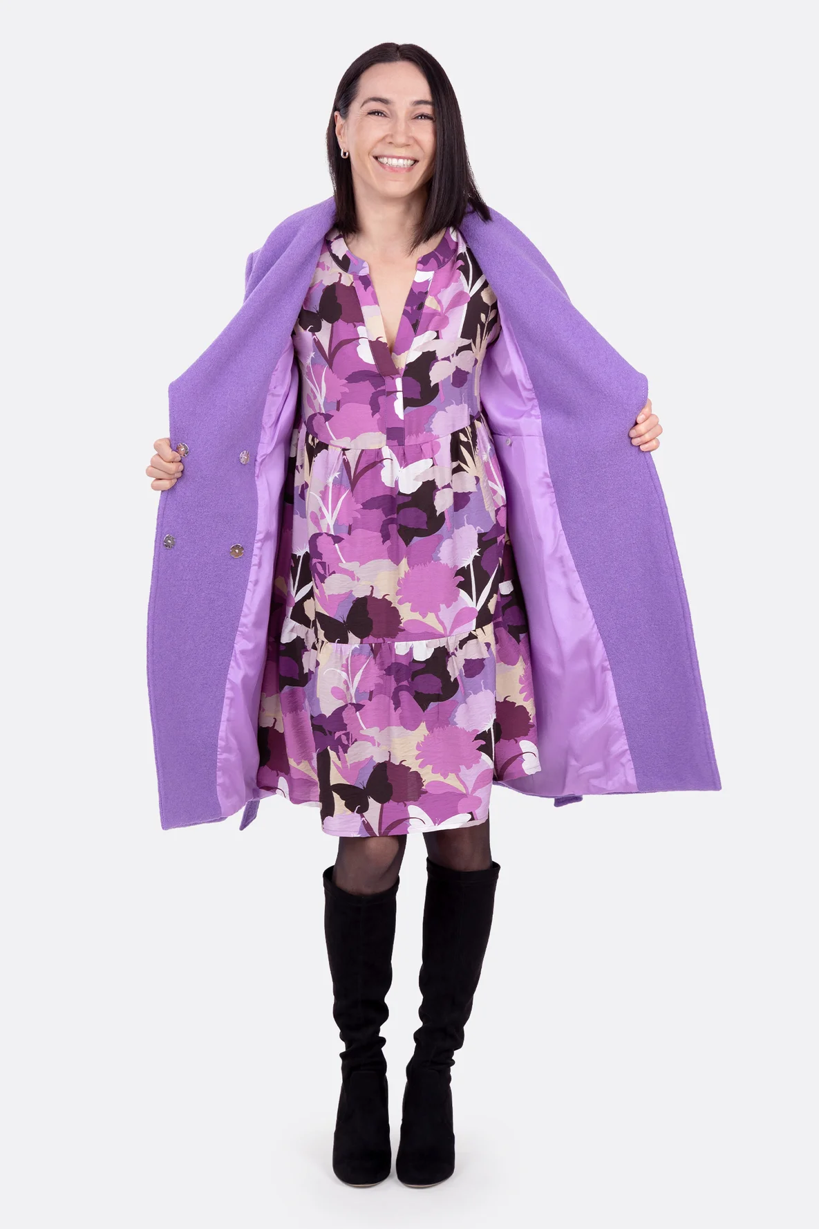 Damenmantel Serena mit Futter