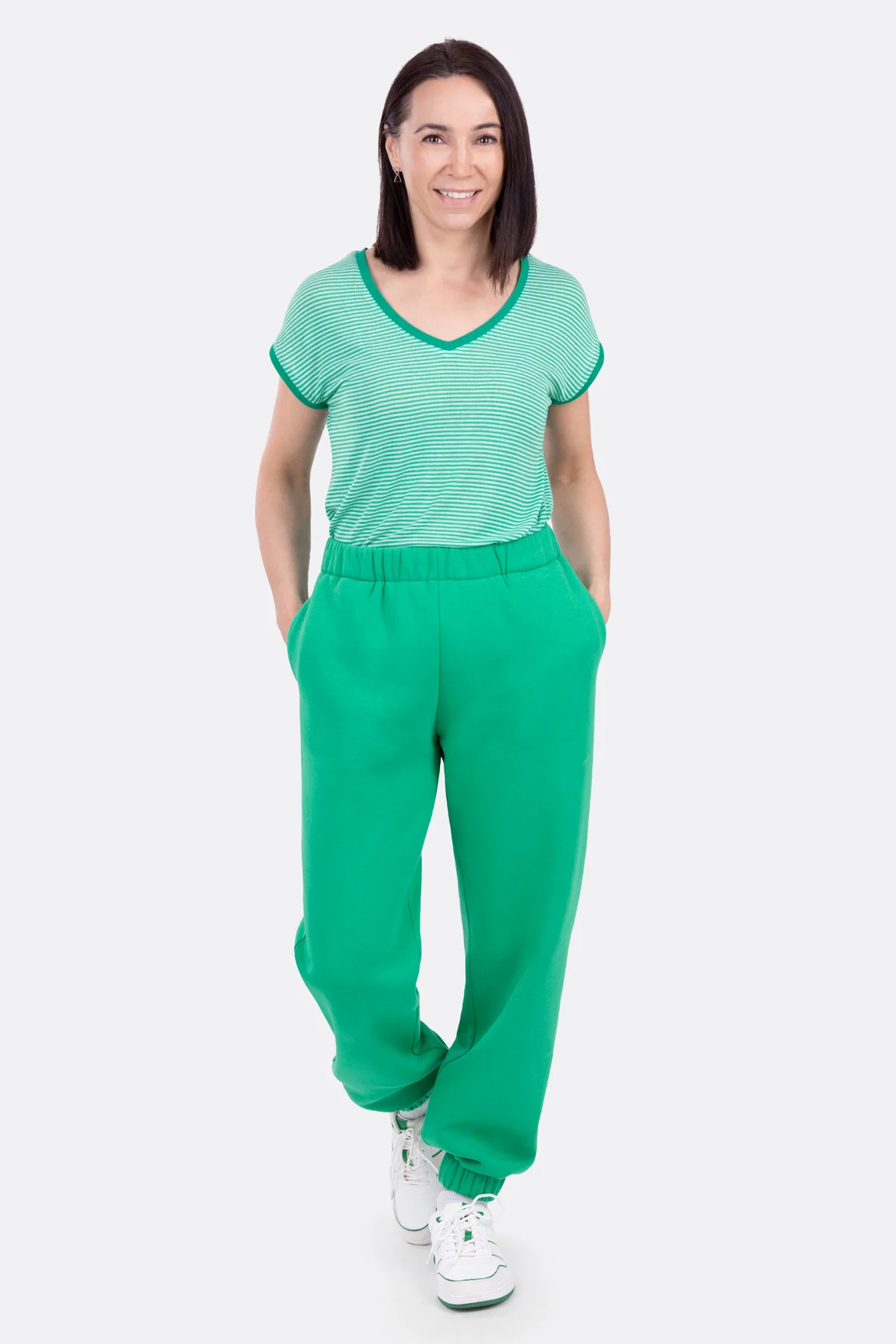 Schnittmuster Jogginghose Rush mit Taschen selbernähen 