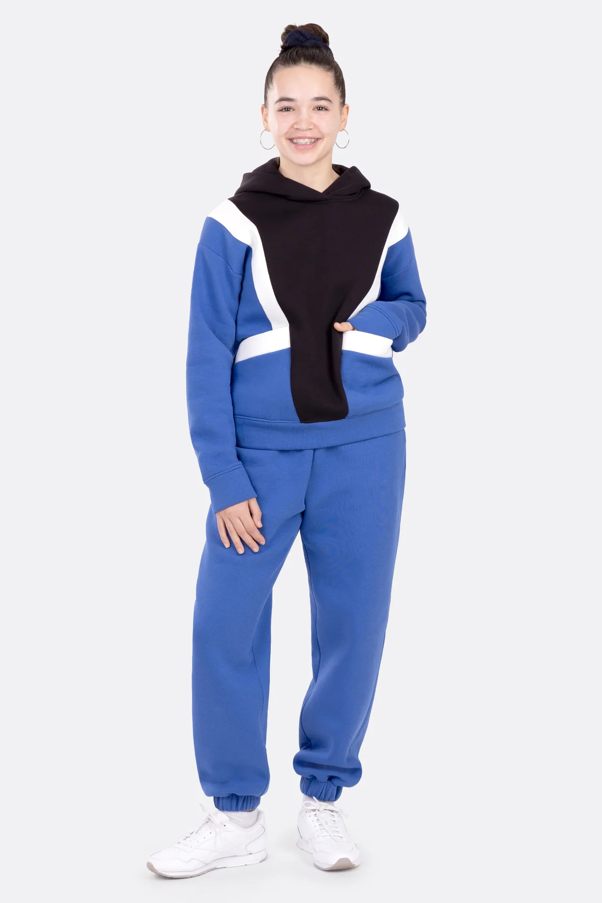 Schnittmuster Teens Jogginganzug Teilung selber nähen