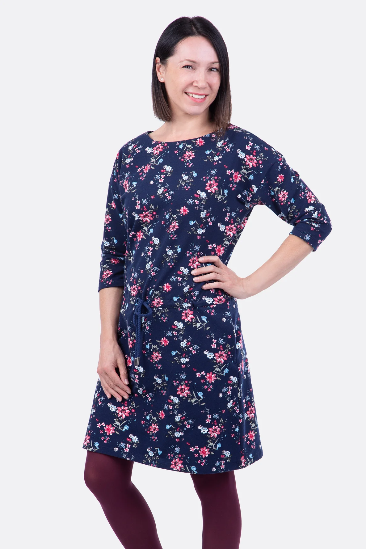 Schnittmuster Frauen Freizeitkleid Jersey selbst nähen