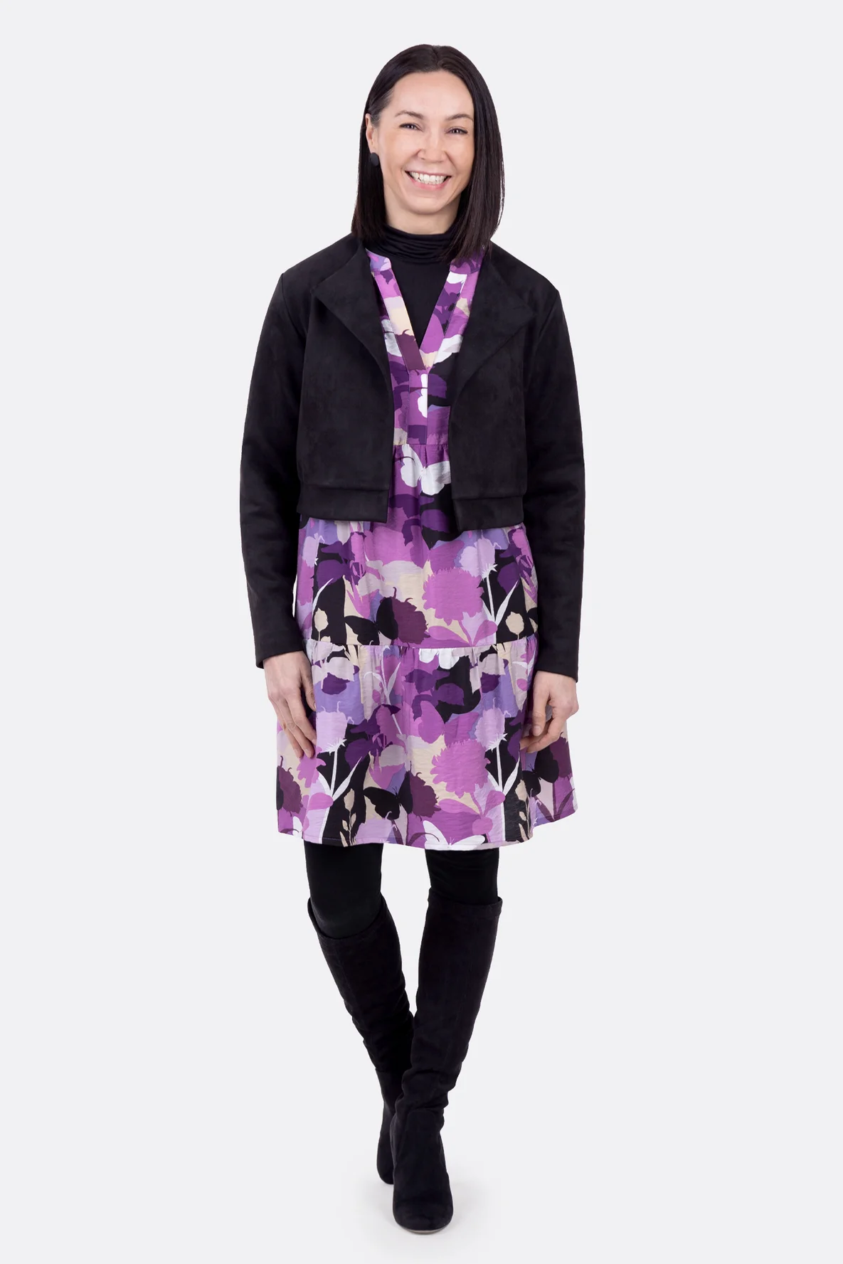 Schnittmuster Bikerjacke einfach nähen mit Videoanleitung