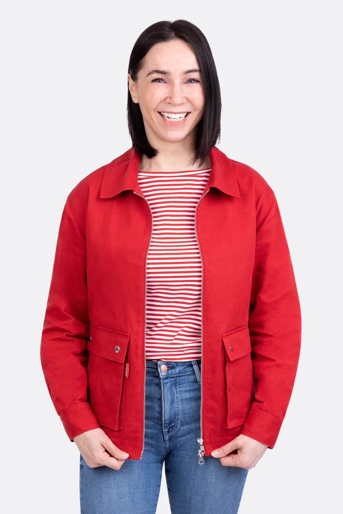 Schnittmuster Cargistasche kostenlose für Hemdjacke zum Selbernähen