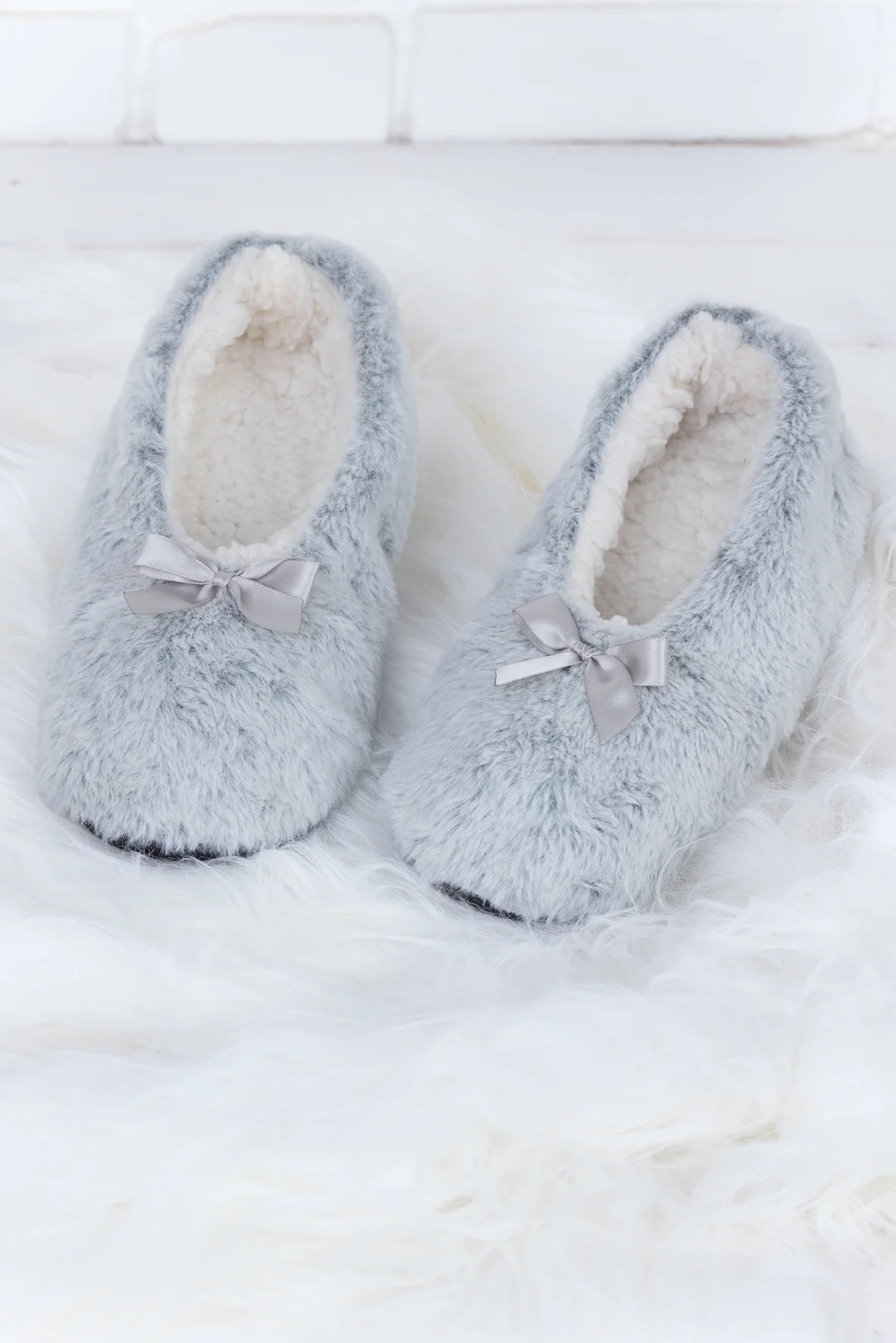 Schnittmuster Slipper Fell Schleife Wellness-Geschenkidee