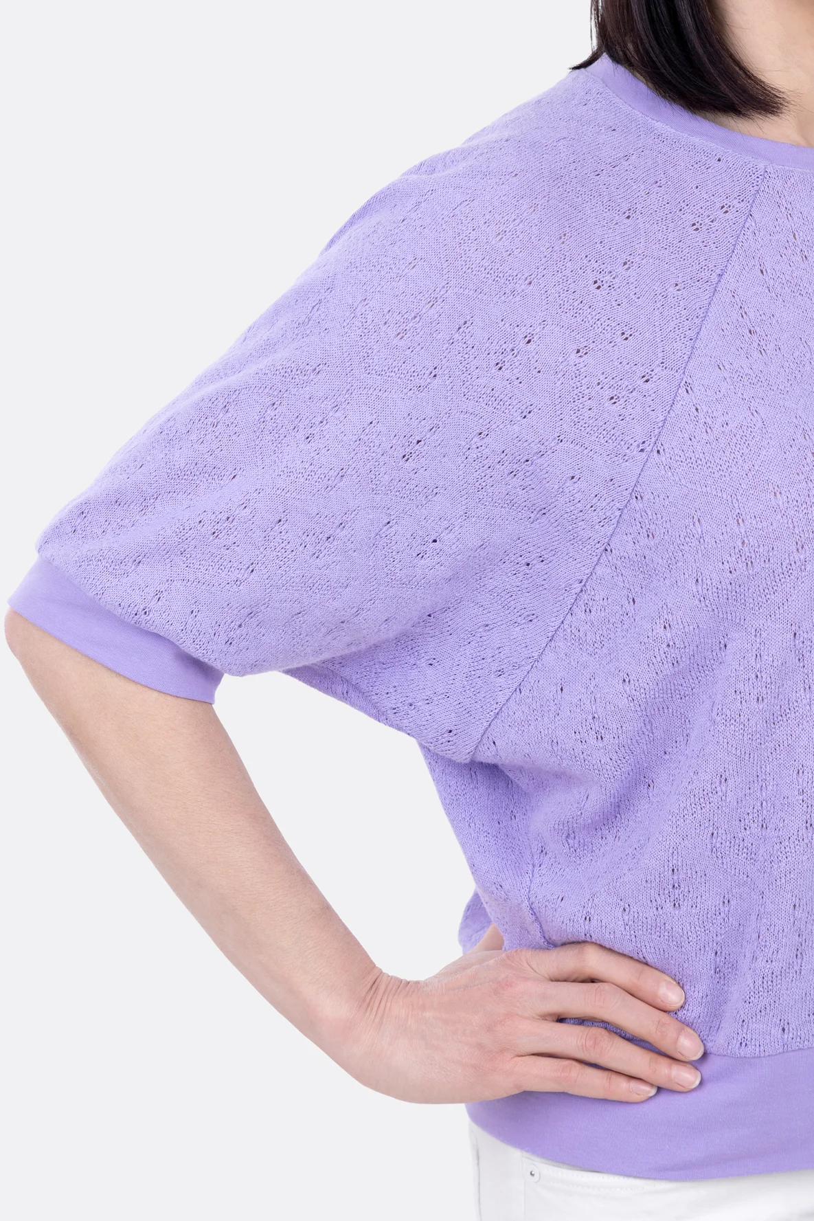 Schnittmuster Damenshirt Raglanärmeln Strickstoff diy