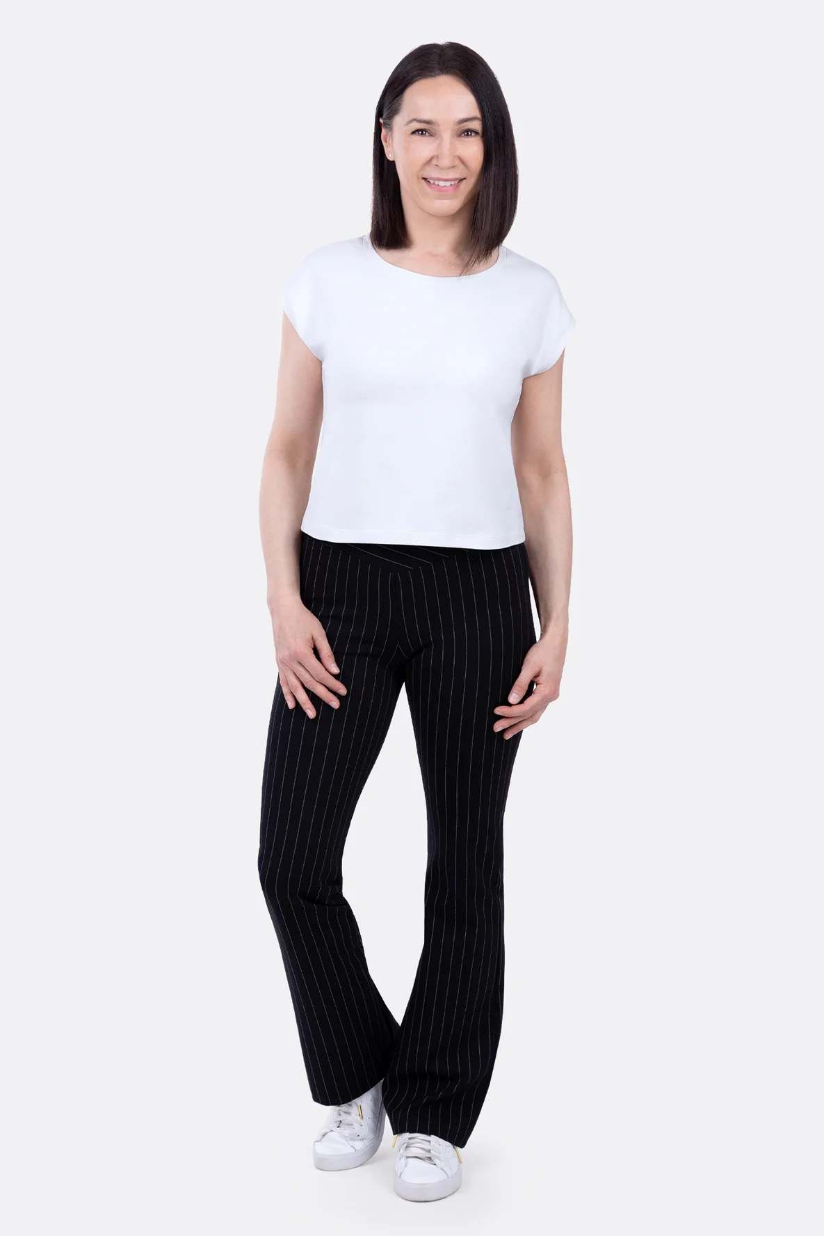 Schnittmuster Leggings Flared Romanit Jersey nähen