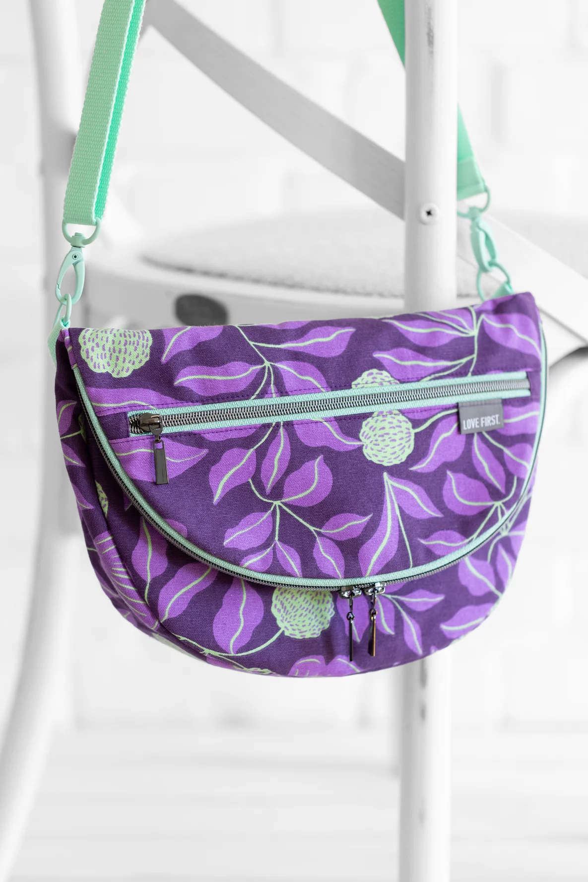 Schnittmuster Taschen mit Reißverschluss Moonbag nähen