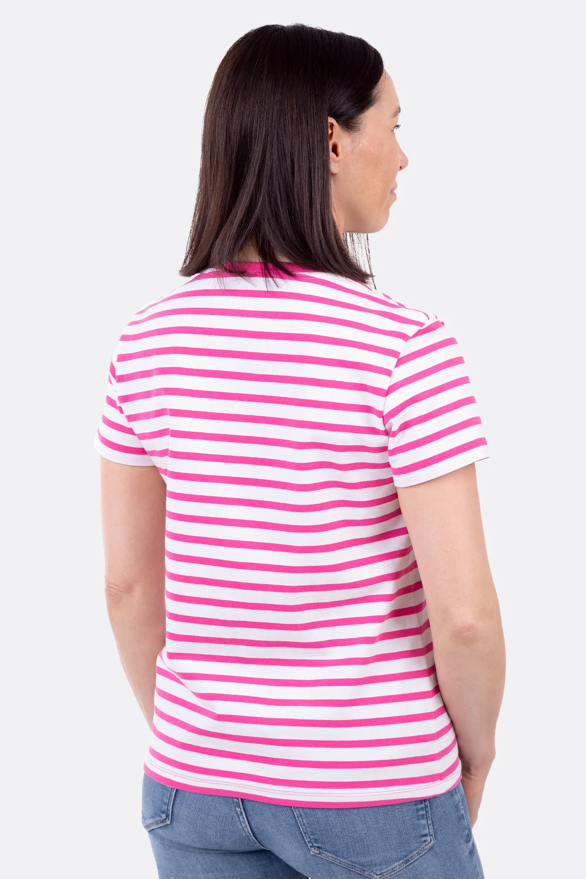 Schnittmuster Damen T-Shirt Jersey Streifen nähen