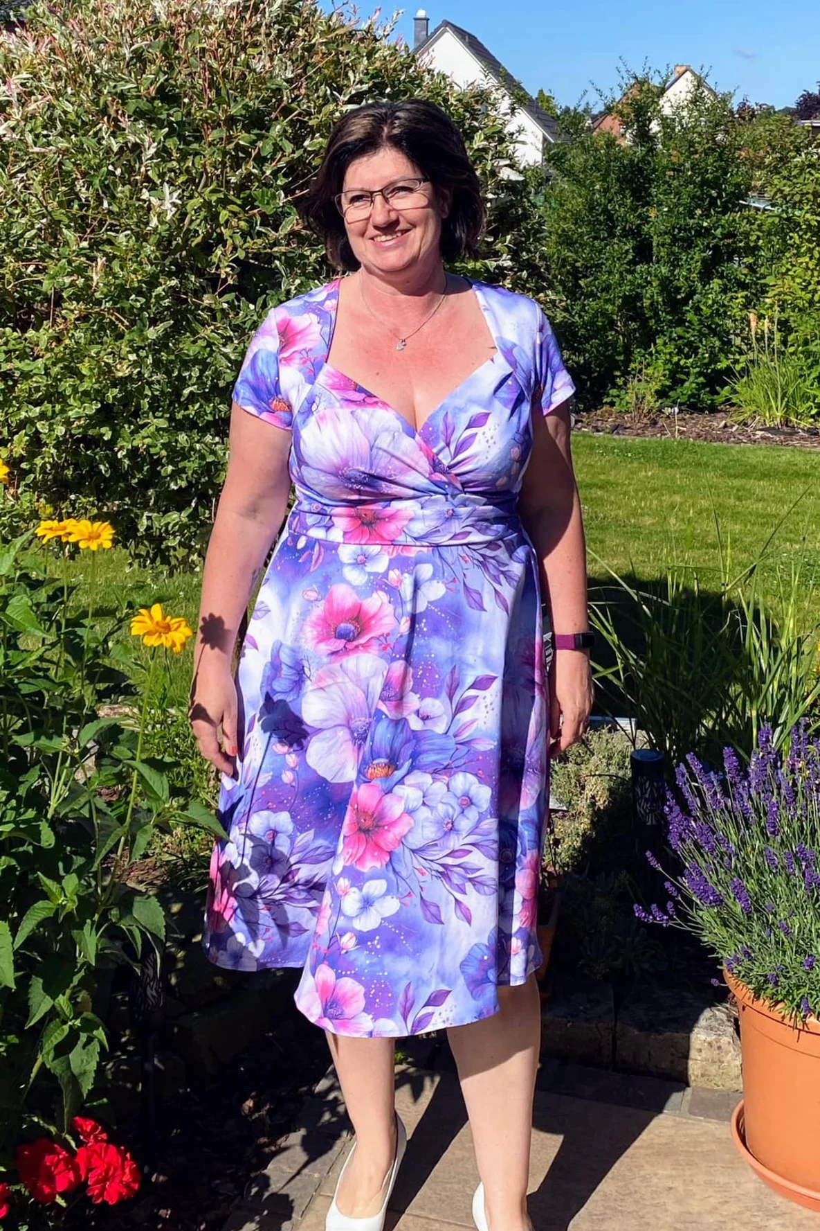 Jerseykleid Schnittmuster Lilou Beispiel Janine aus Nähforum