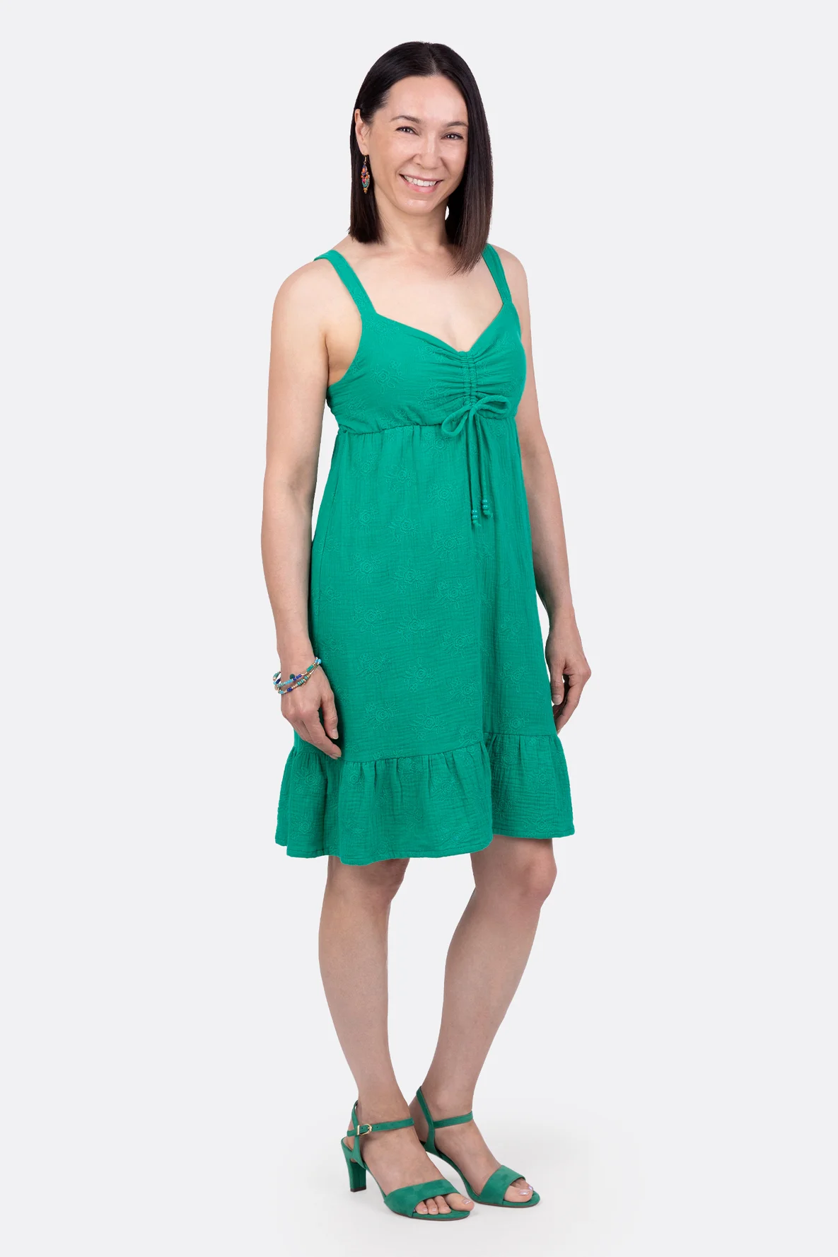 Schnittmuster Sommerkleid aus Musselin selber nähen