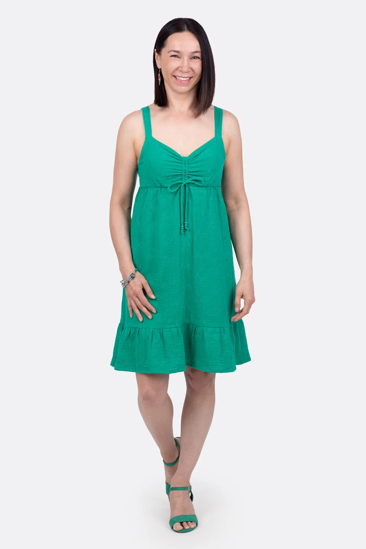 Sommerkleid Schnittmuster Träger nähen