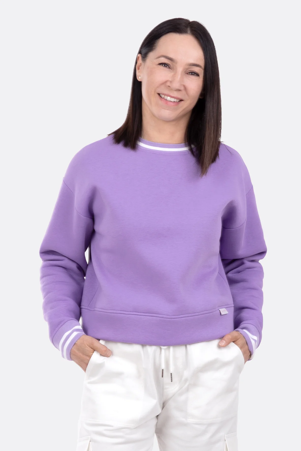 Basic Sweatshirt Schnittmuster einfach nähen