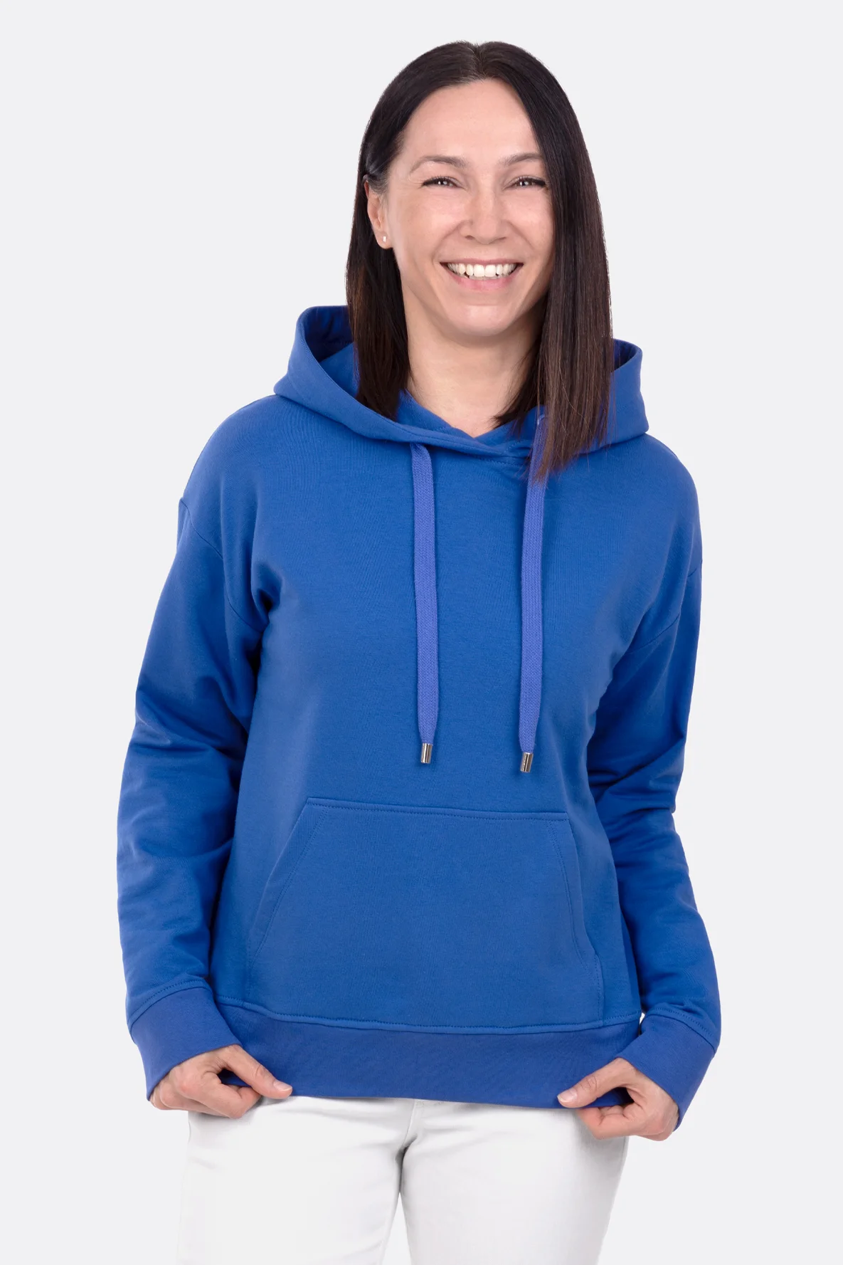 Schnittmuster Kapuzenpullover oversized Kängurtasche DIY