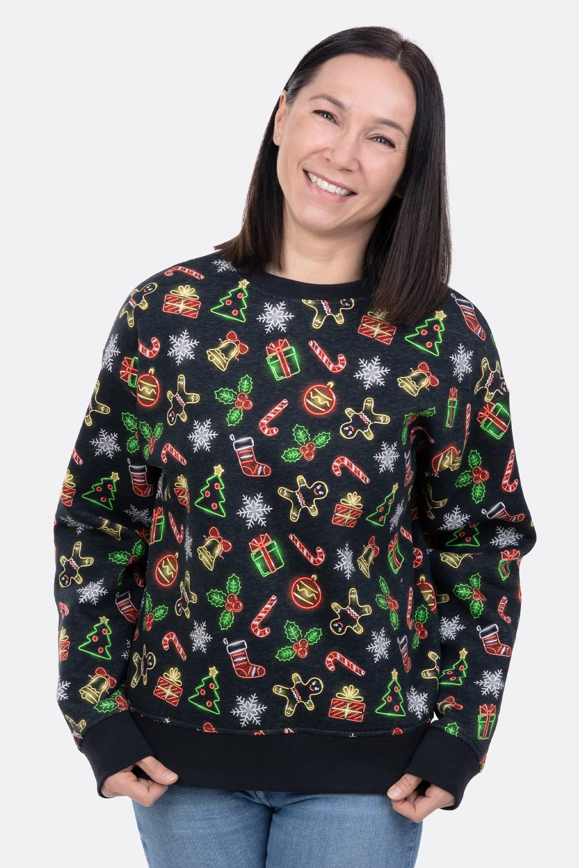 Schnittmuster "Erin" als Weihnachtssweater