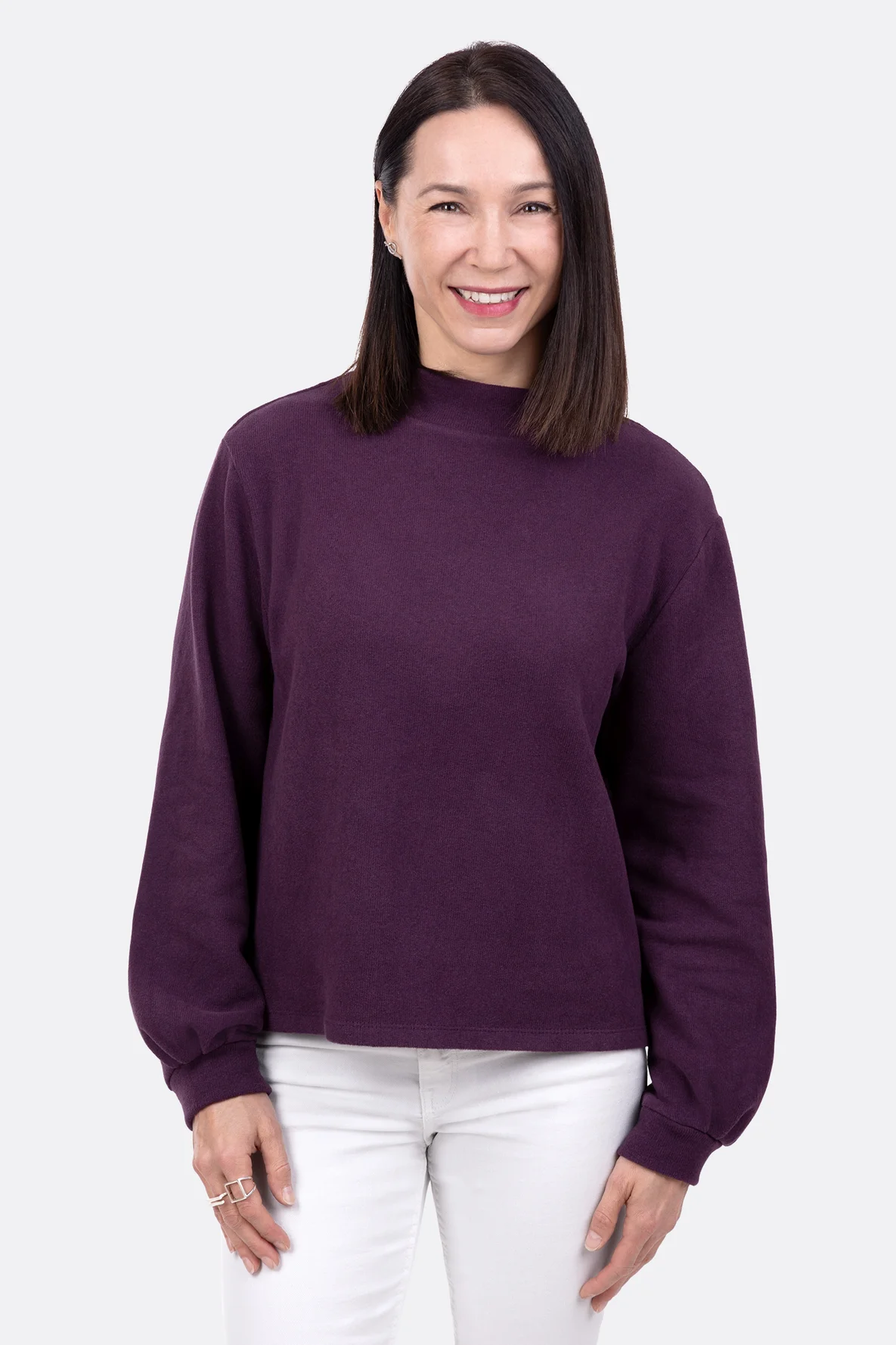 Schnittmuster Pullover elegant Ballonaermel Bene Strick