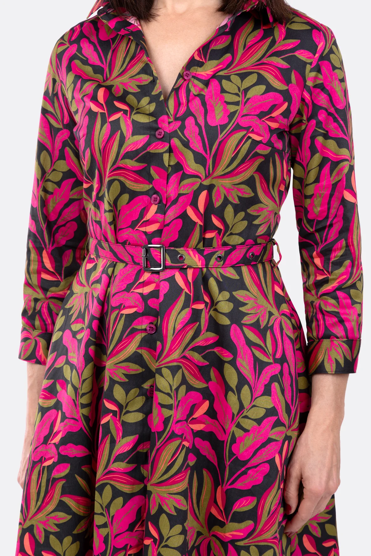 Blusenkleid nähen Schnittmuster Anleitung