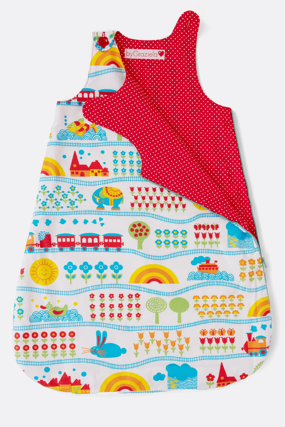 Schnittmuster Schlafsack für Babies