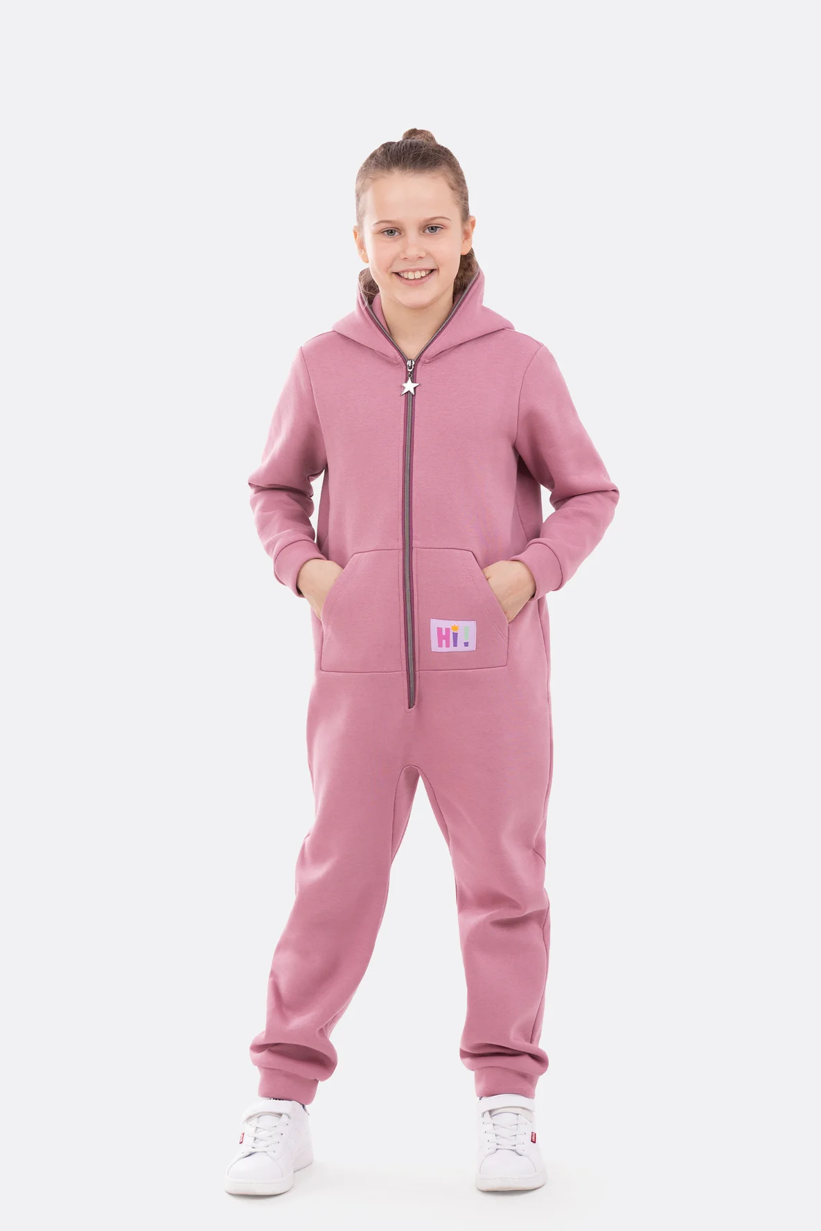 Schnittmuster Kinder Overall Sweatstoff nähen