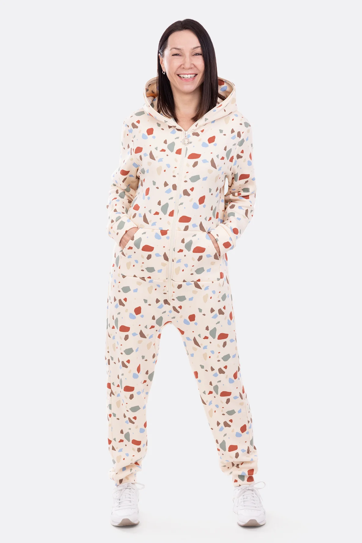 Schnittmuster Onesie Unisex Einteiler Hausanzug Videoanleitung