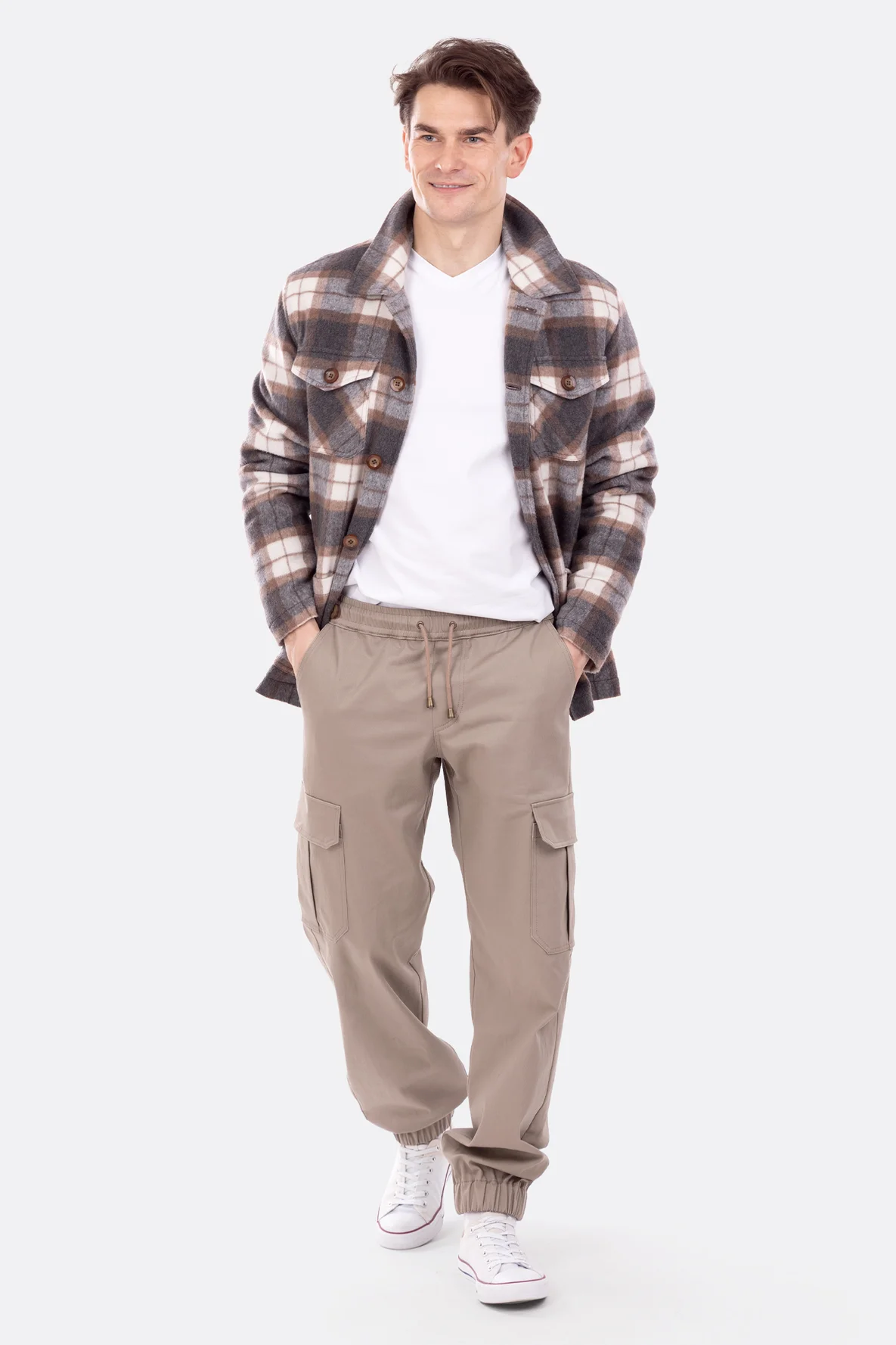 Schnittmuster Cargohose Hemdjacke für Herren nähen