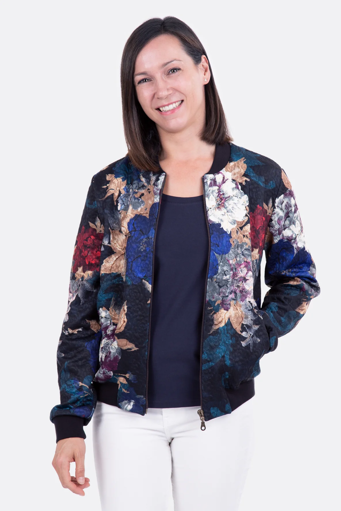 Nähanleitung Blouson lässig nähen