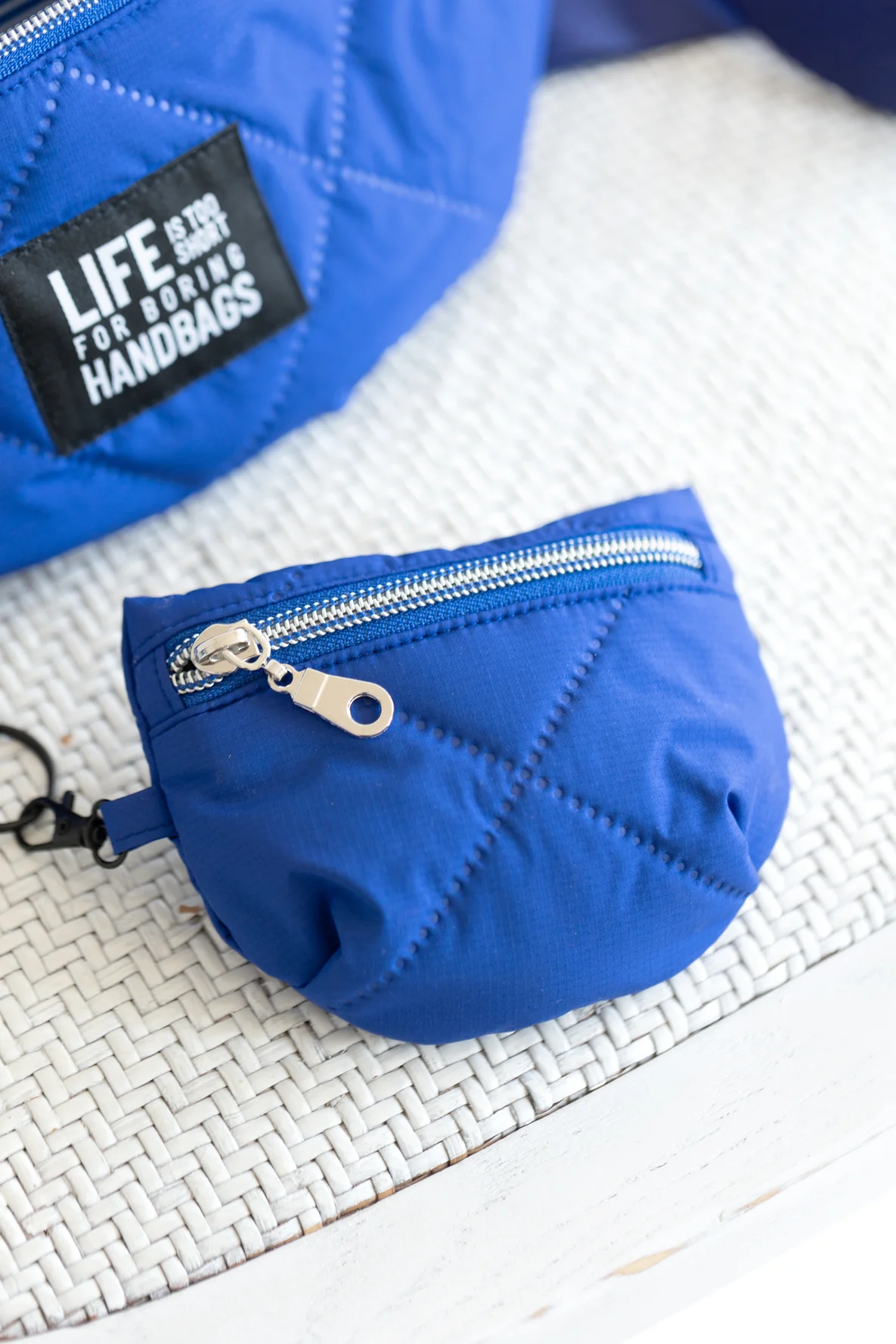 Schnittmuster Minitsche mit Reißverschluss zum Selbernähen