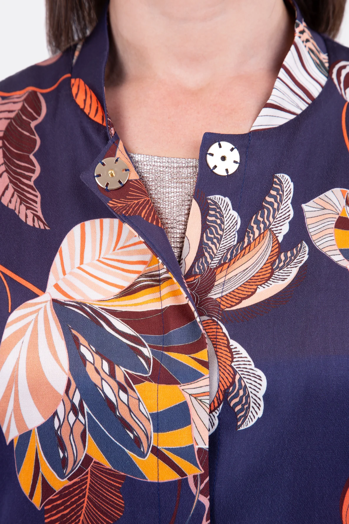 Schnittmuster Blouson Knopfleiste Anleitung