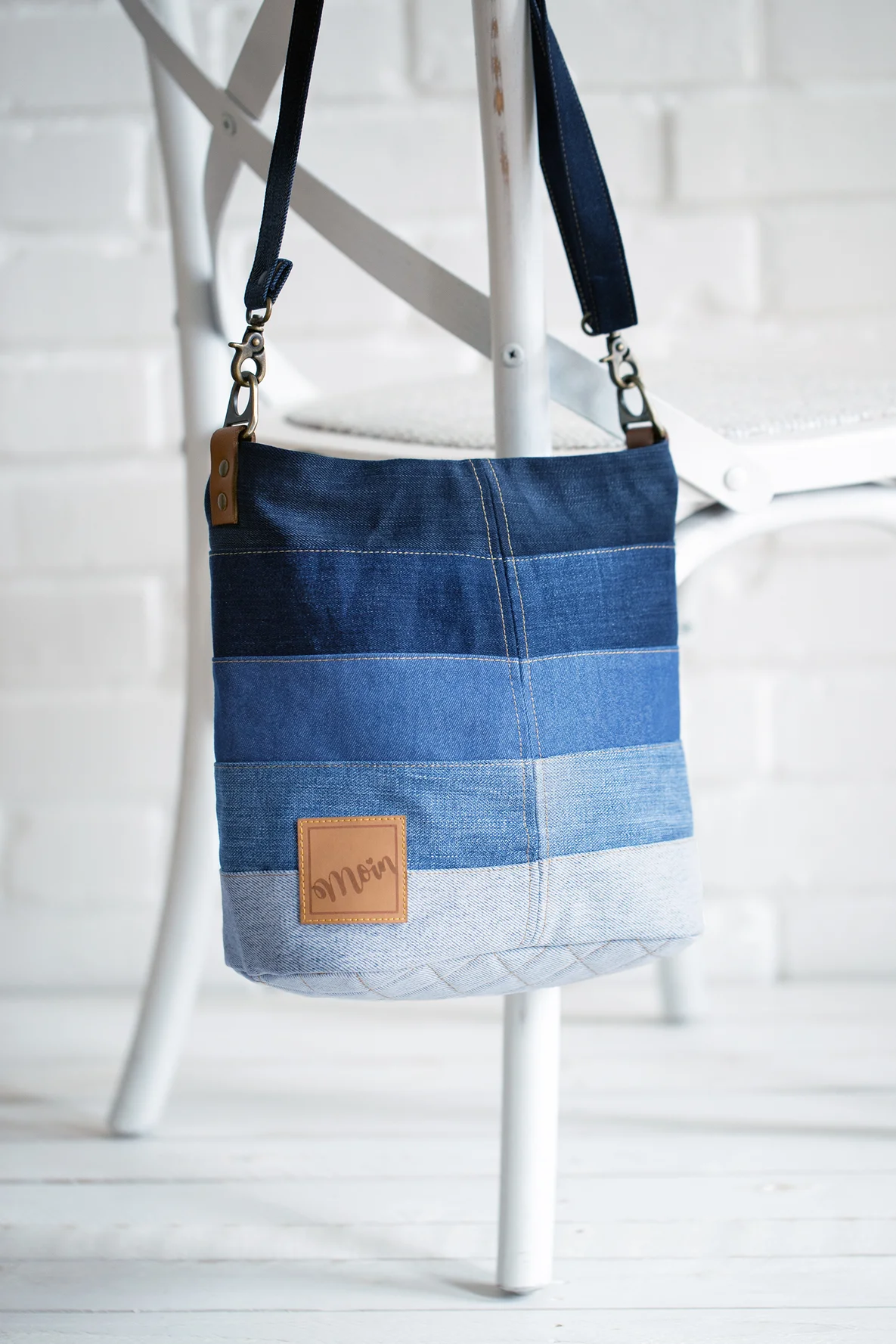 Schnittmuster Tasche Jeans Upcycling selber nähen