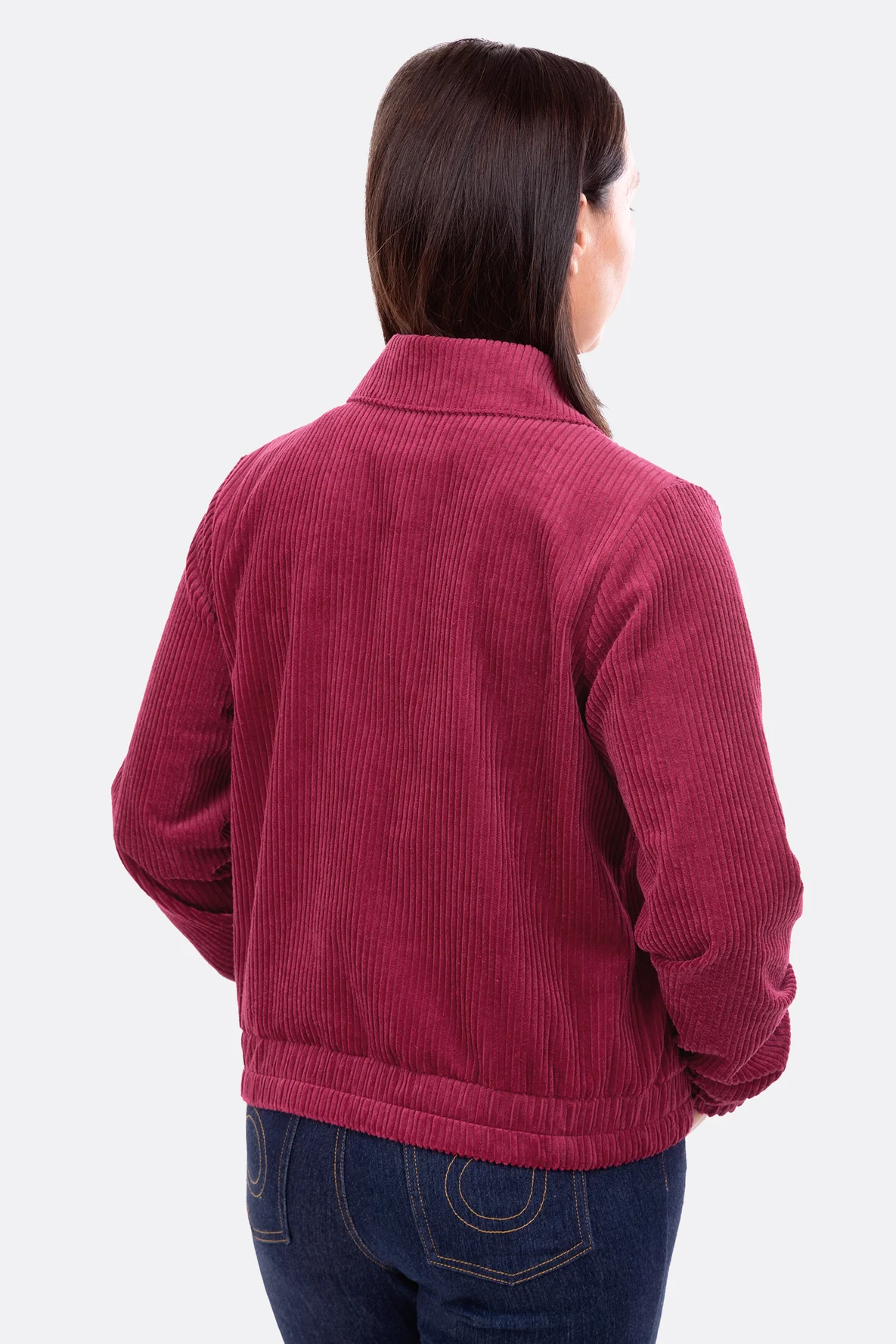 Blouson Schnittmuster Jacke nähen kragen