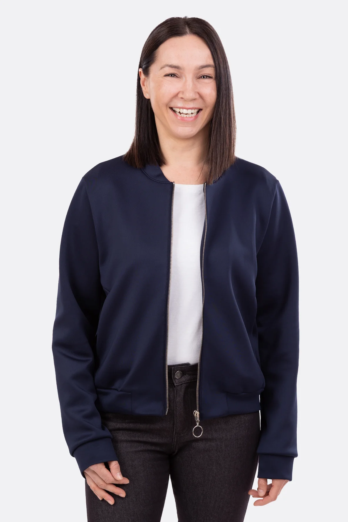 Schnittmuster Blousonjacke nähen Videoanleitung