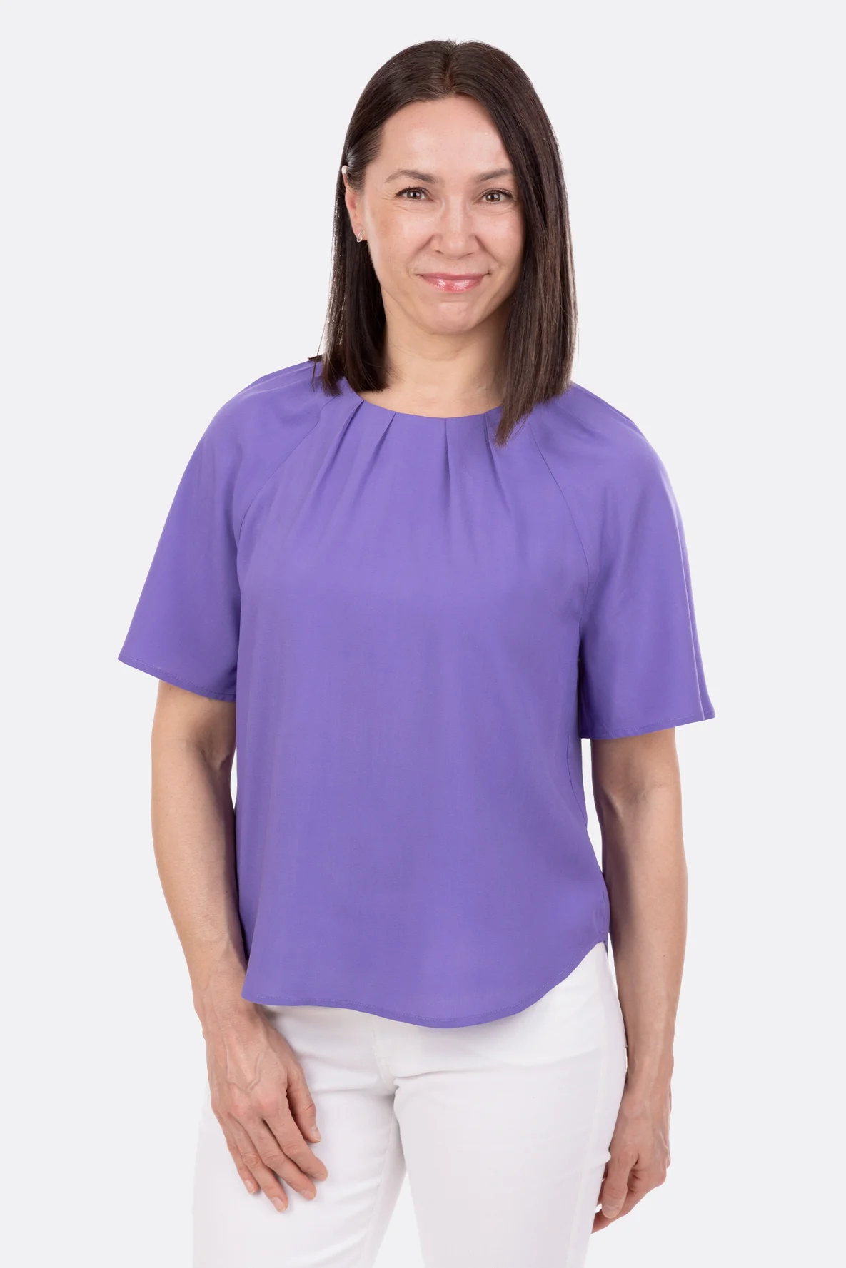 Schnittmuster Raglanbluse Flatterärmel DIY Tutorial