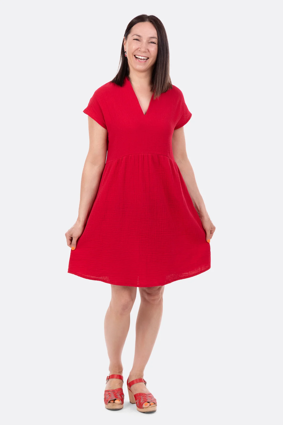 Schnittmuster Musselinkleid sommerlich selber nähen