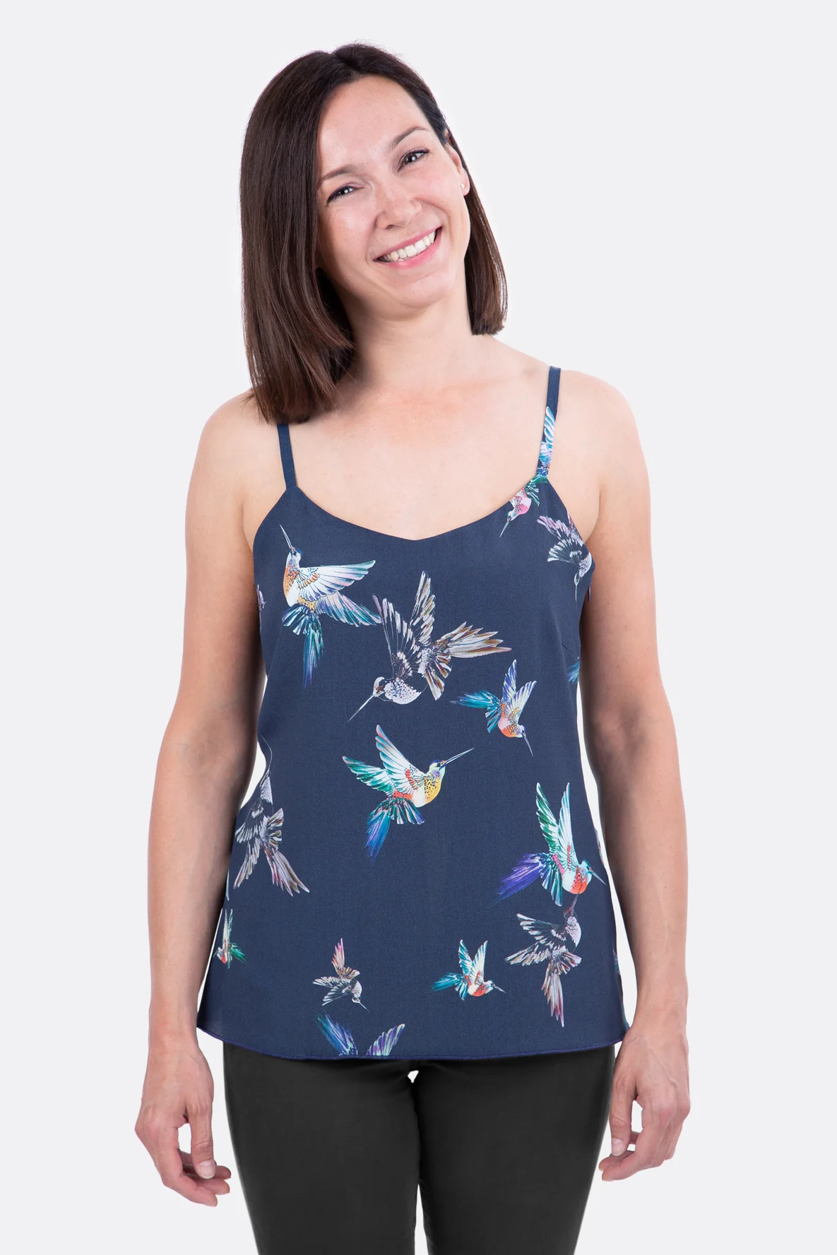 Schnittmuster Anleitung Top sommerlich Bluse Träger