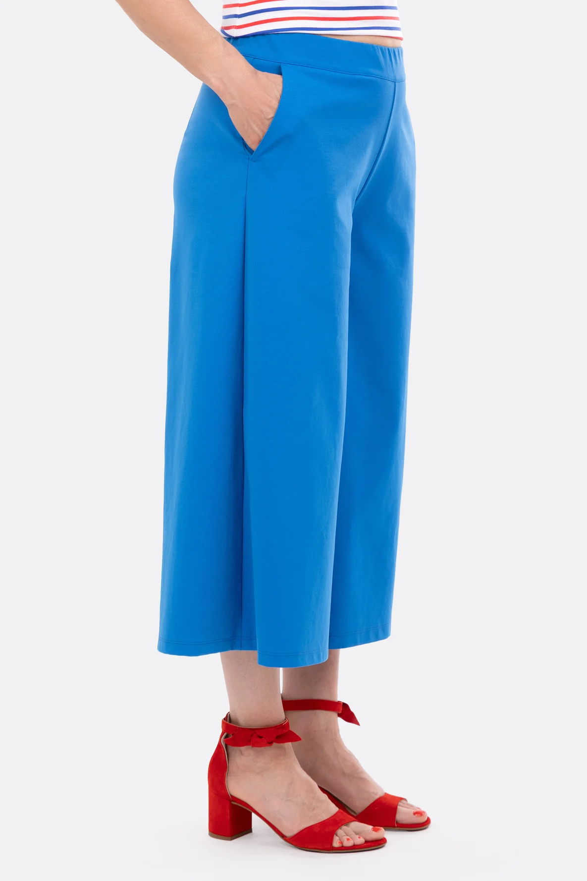 Schnittmuster Damenhose Culotte Taschen Nähanleitung
