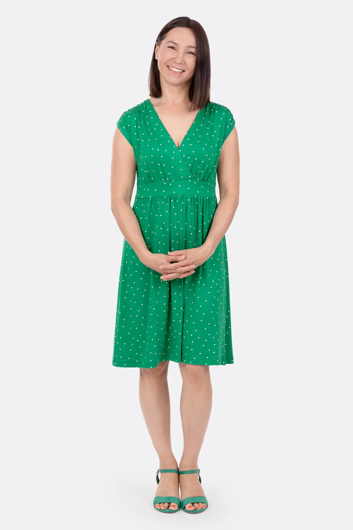 Schnittmuster Damen Jerseykleid Sommer nähen