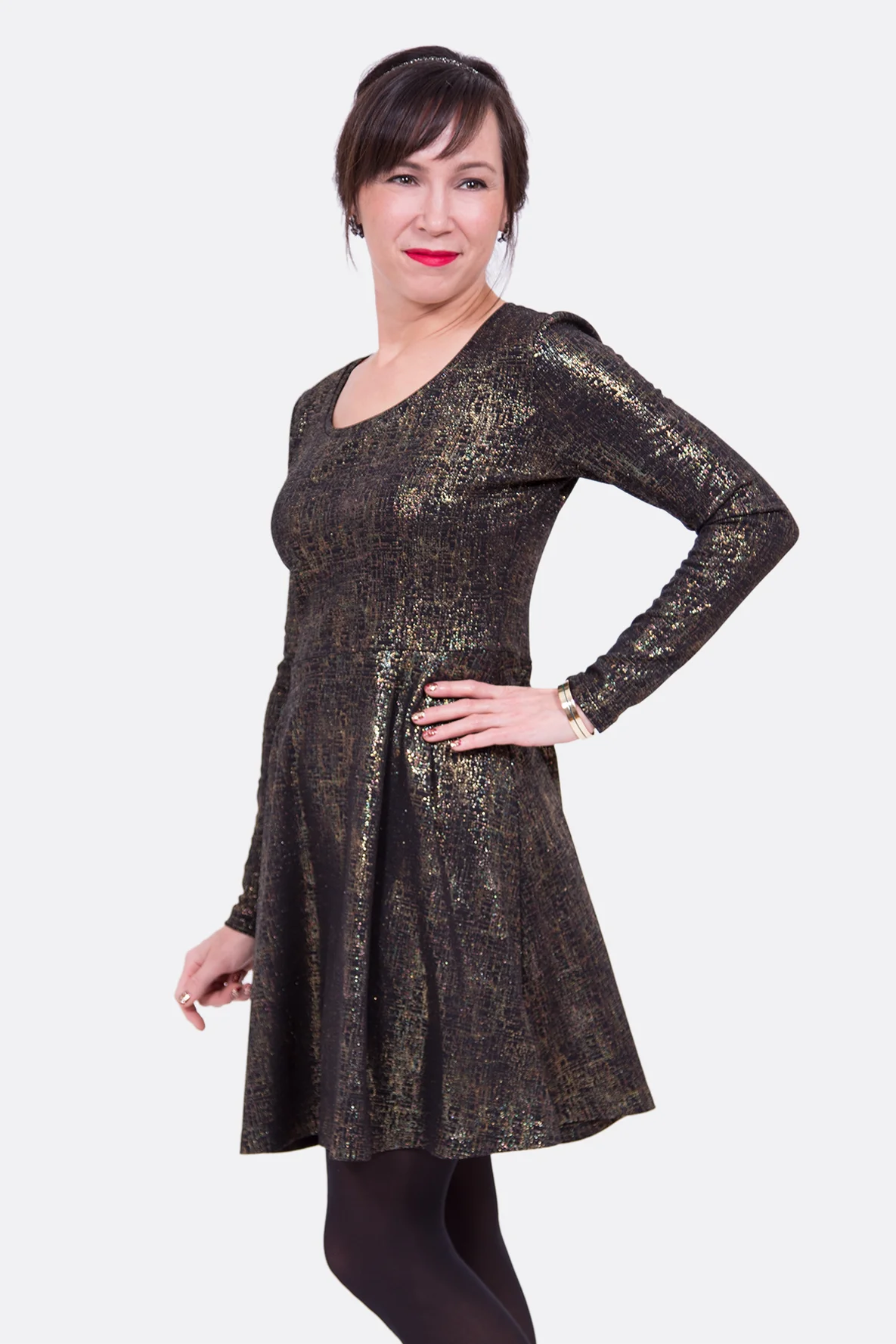 Schnittmuster Kleid Wiener Naht Frauen Nähanleitung